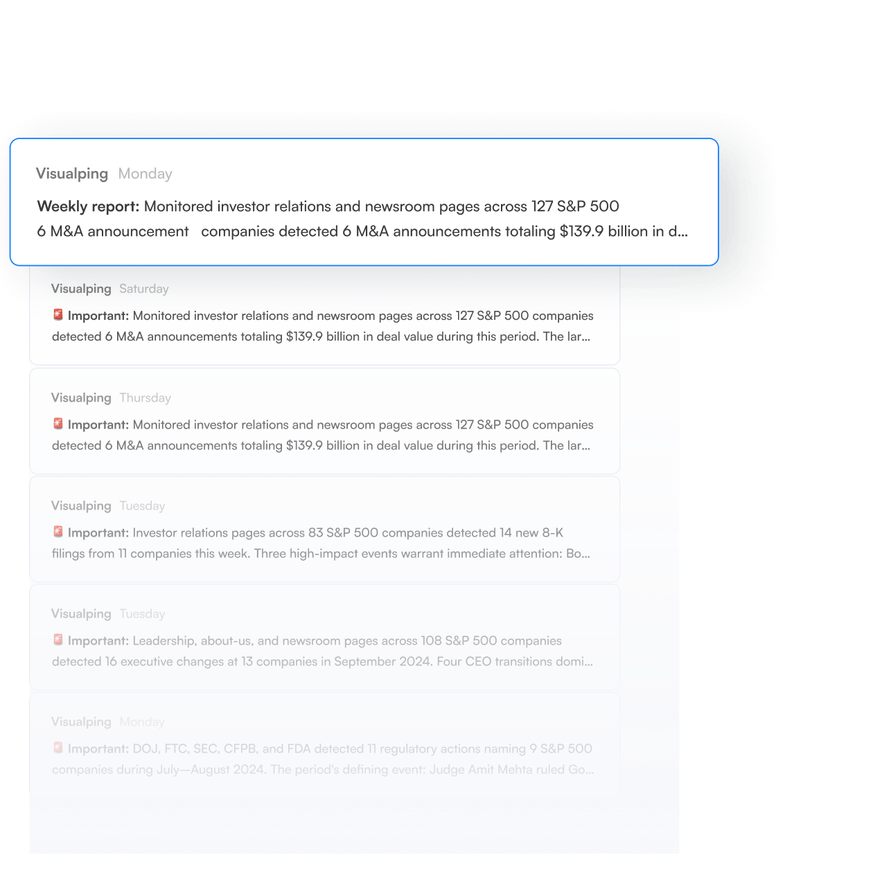 Reports Page