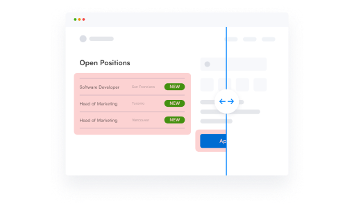 Business Sliding Change