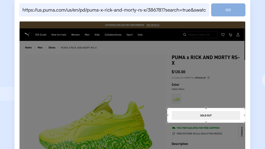 Provide the Email Address to get alerts when Adidas Releases New Shoes.