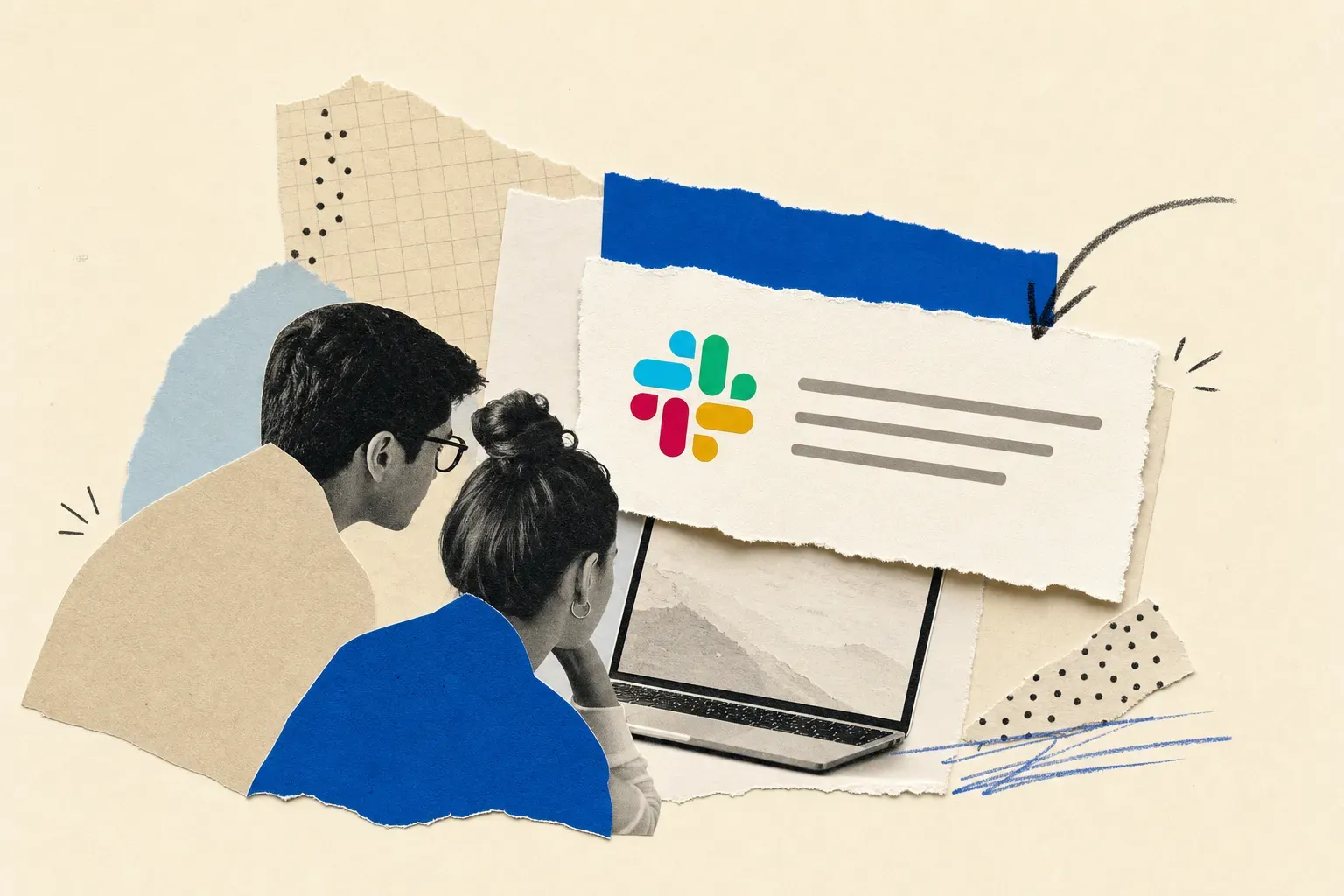 Team receiving a website change alert notification in a Slack channel