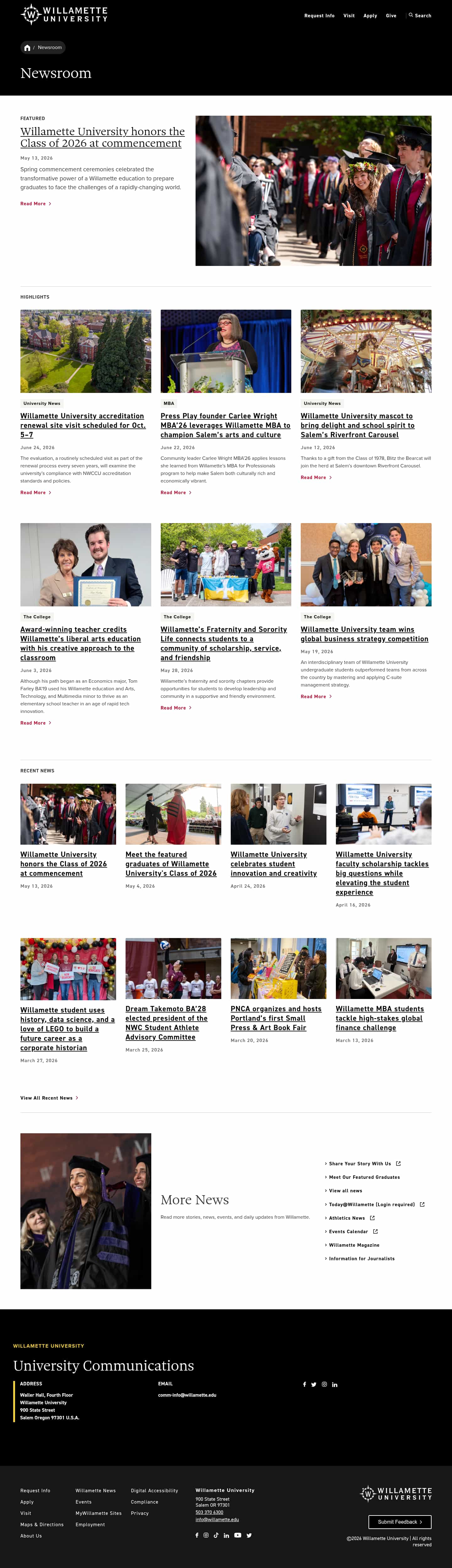 Latest website image capture