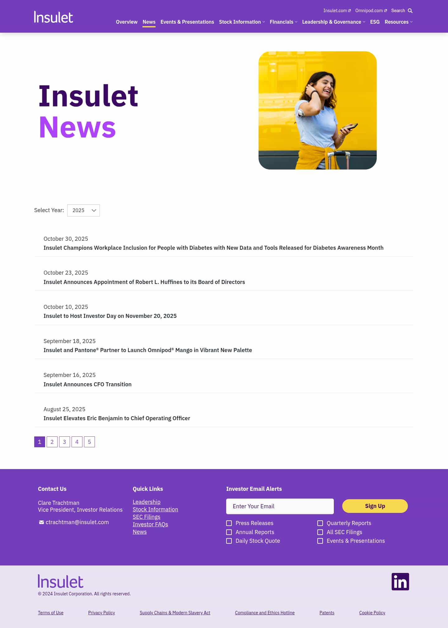 Latest website image capture