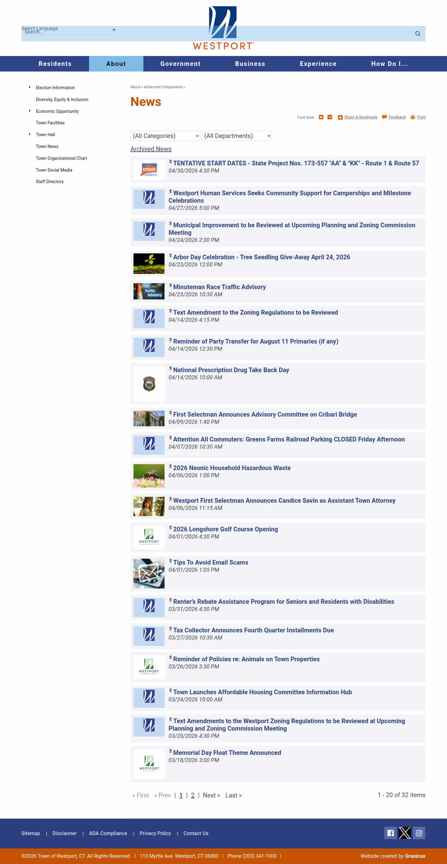 Latest website image capture