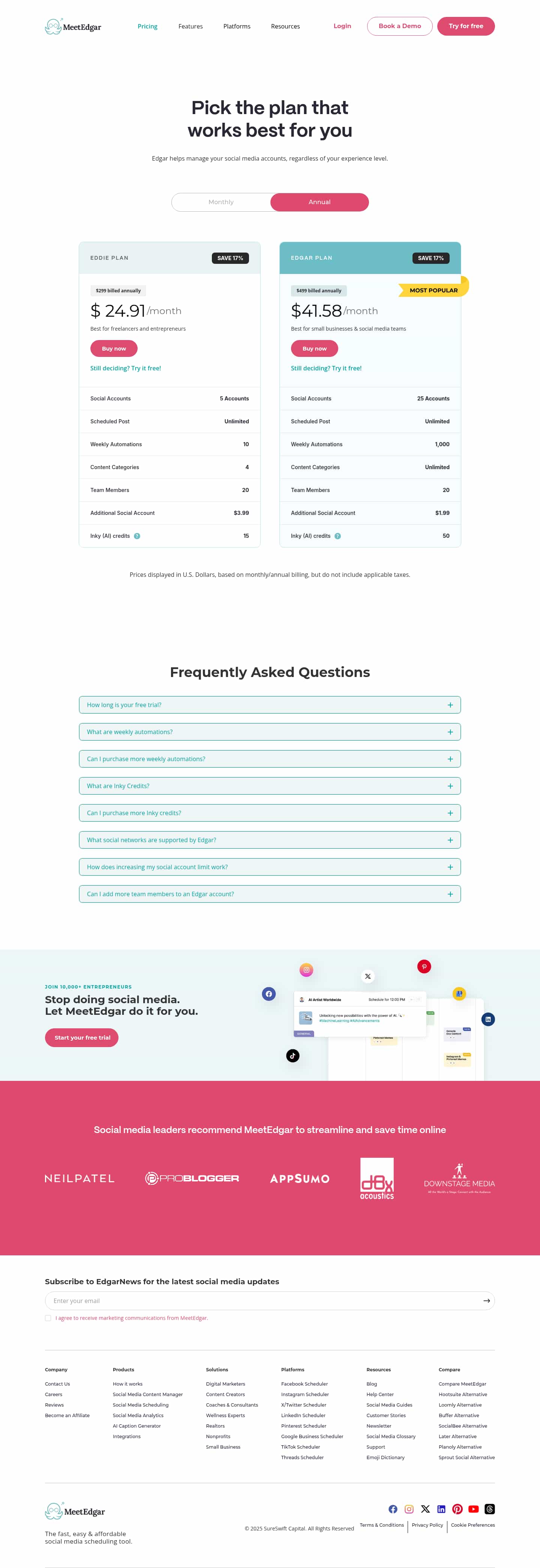 Latest website image capture