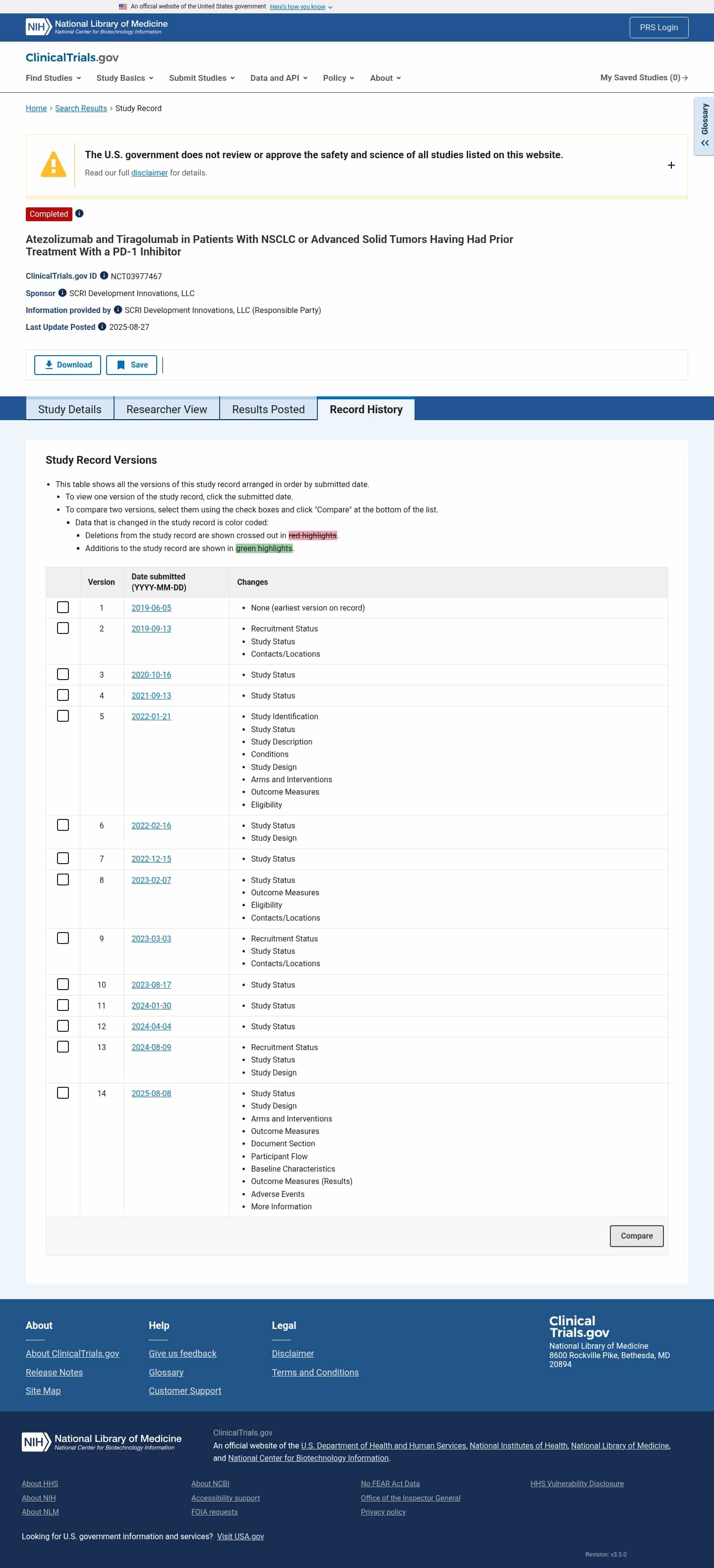 Latest website image capture