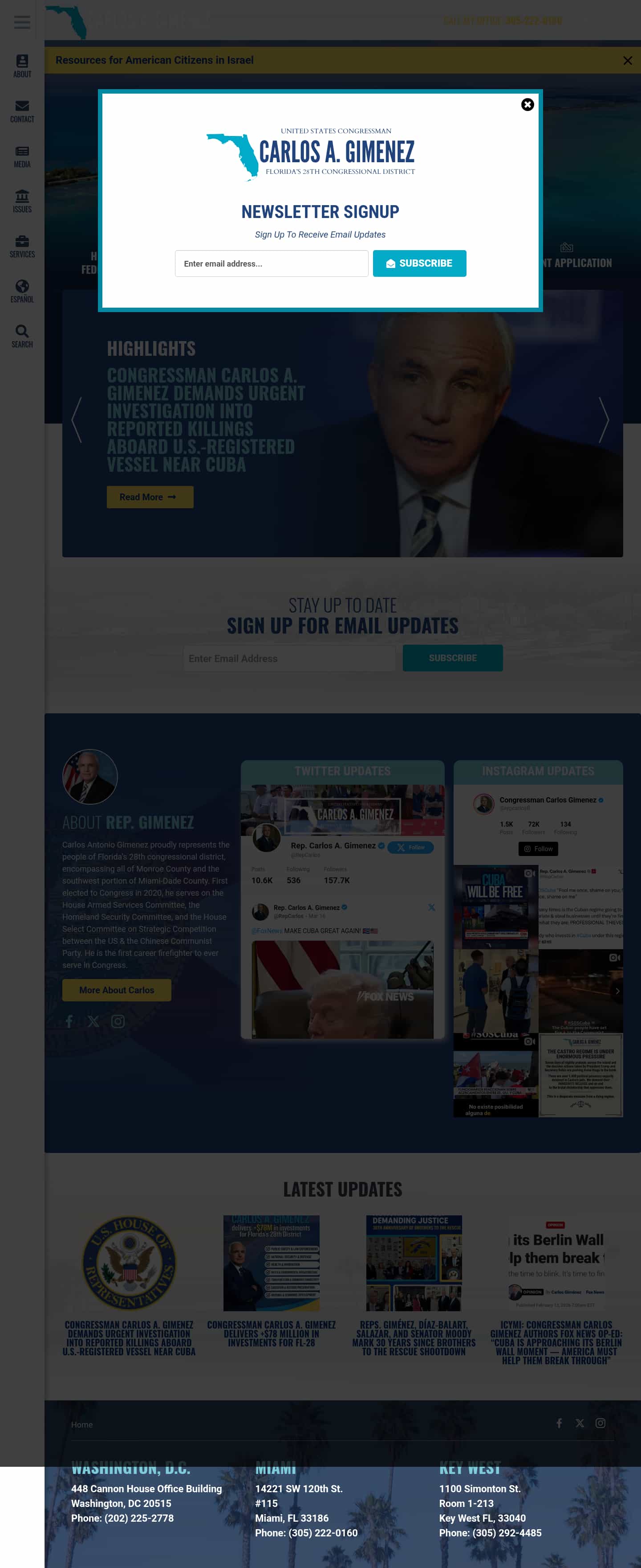 Latest website image capture