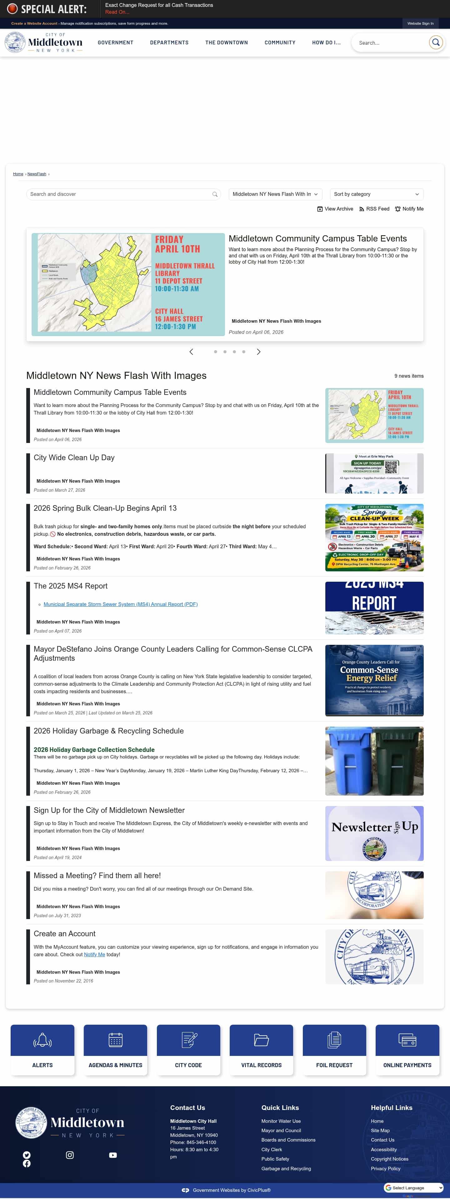 Latest website image capture