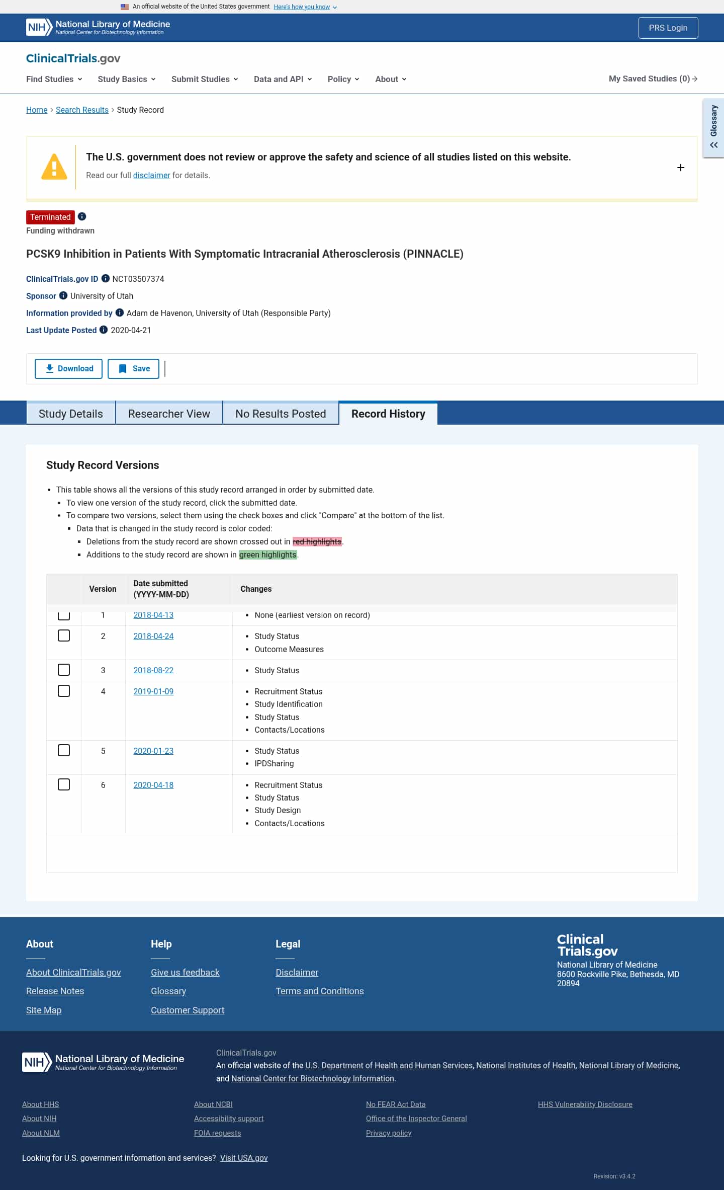 Latest website image capture