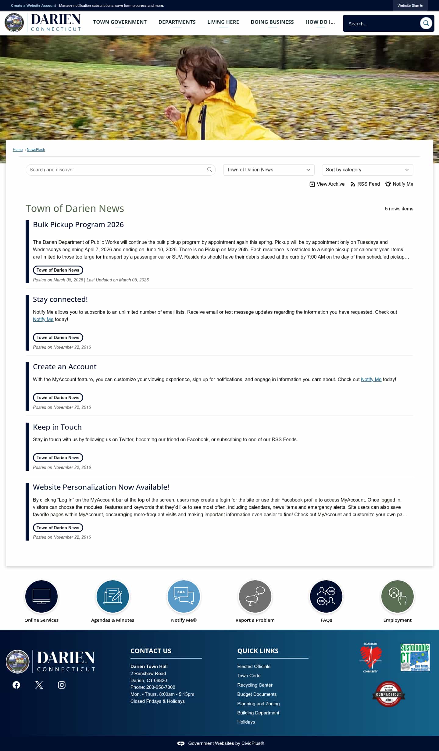 Latest website image capture
