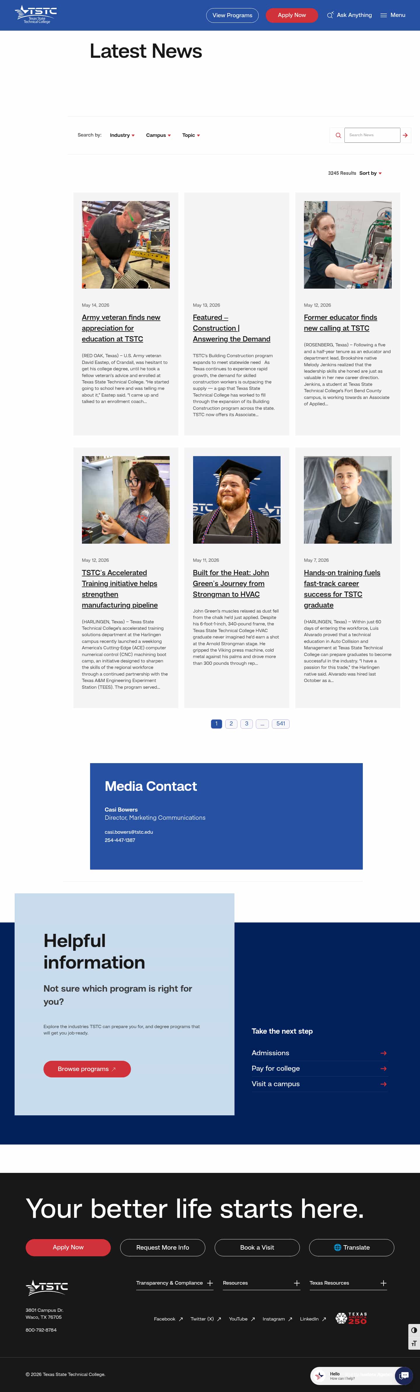 Latest website image capture