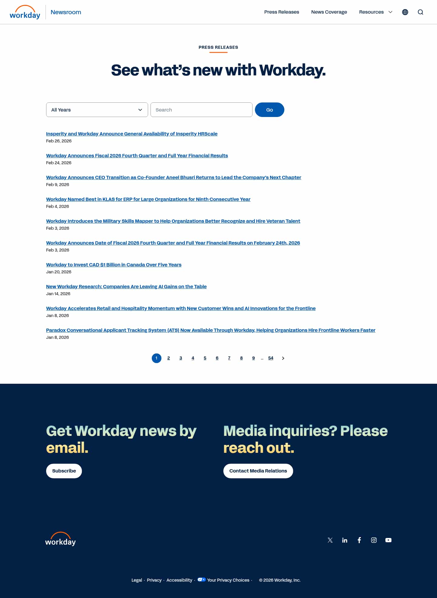 Latest website image capture