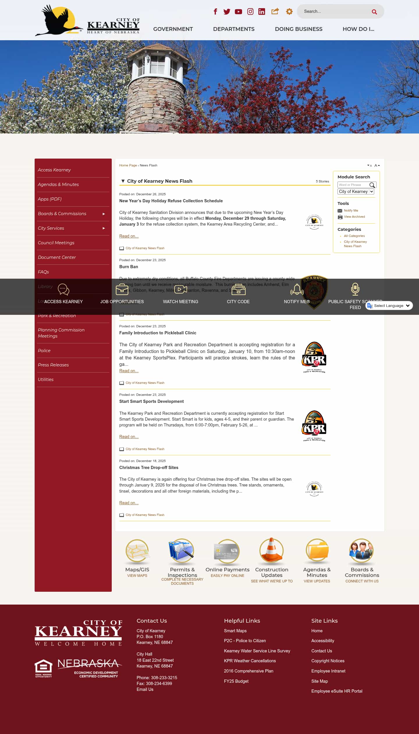 Latest website image capture