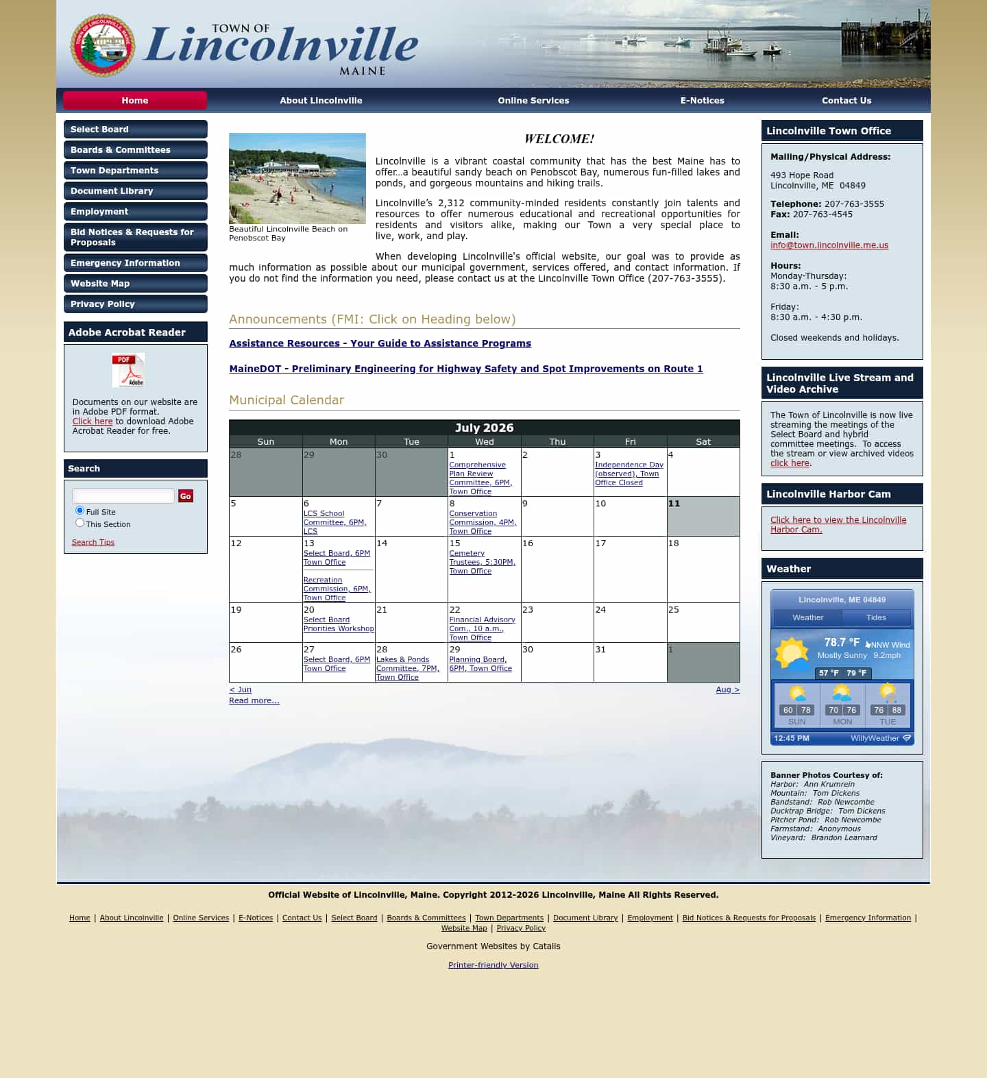 Latest website image capture