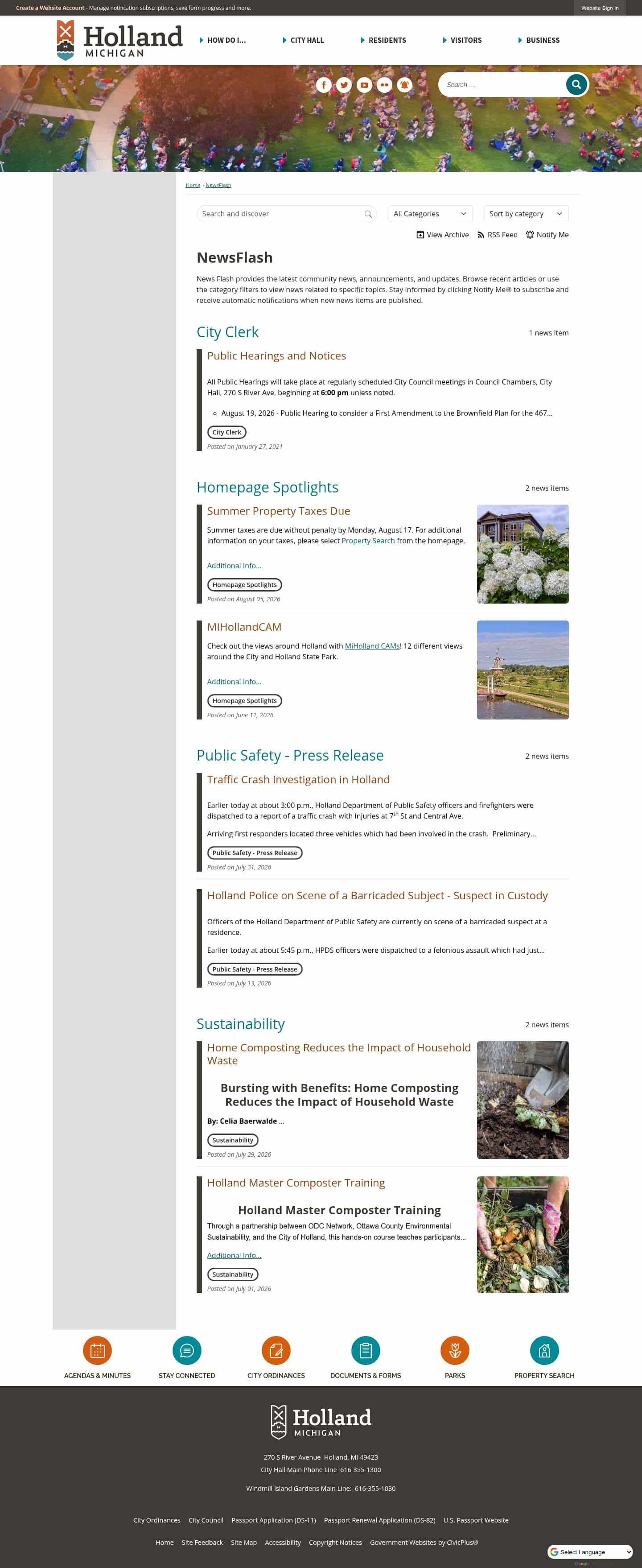 Latest website image capture