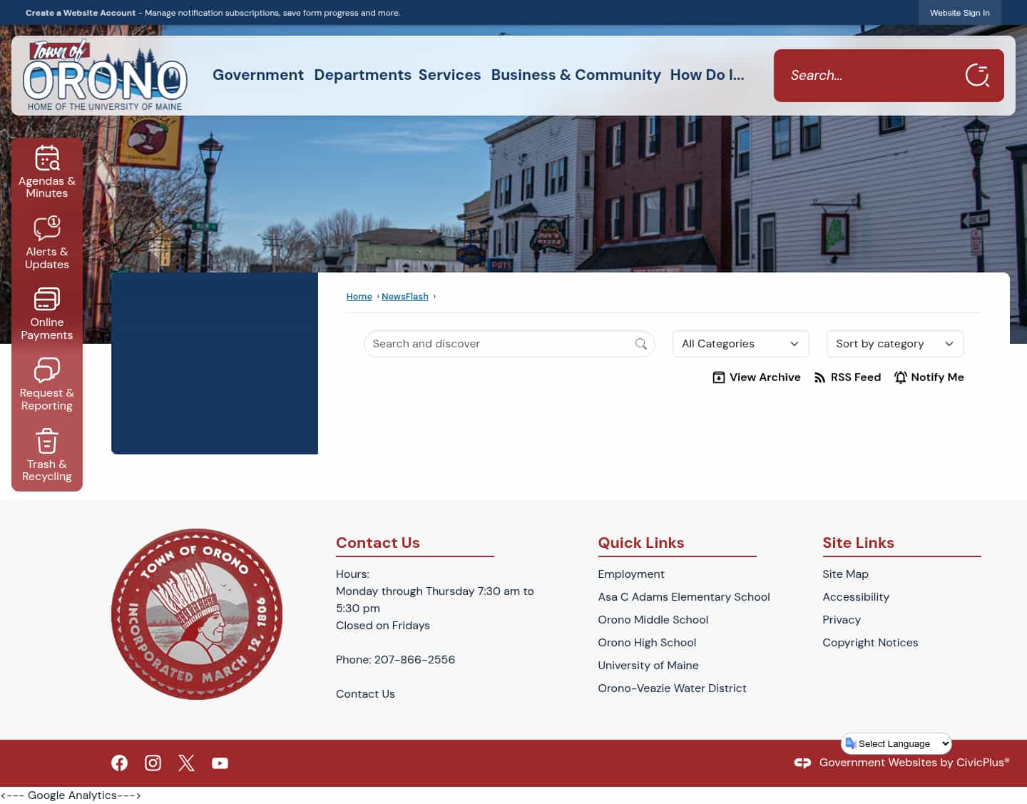 Latest website image capture