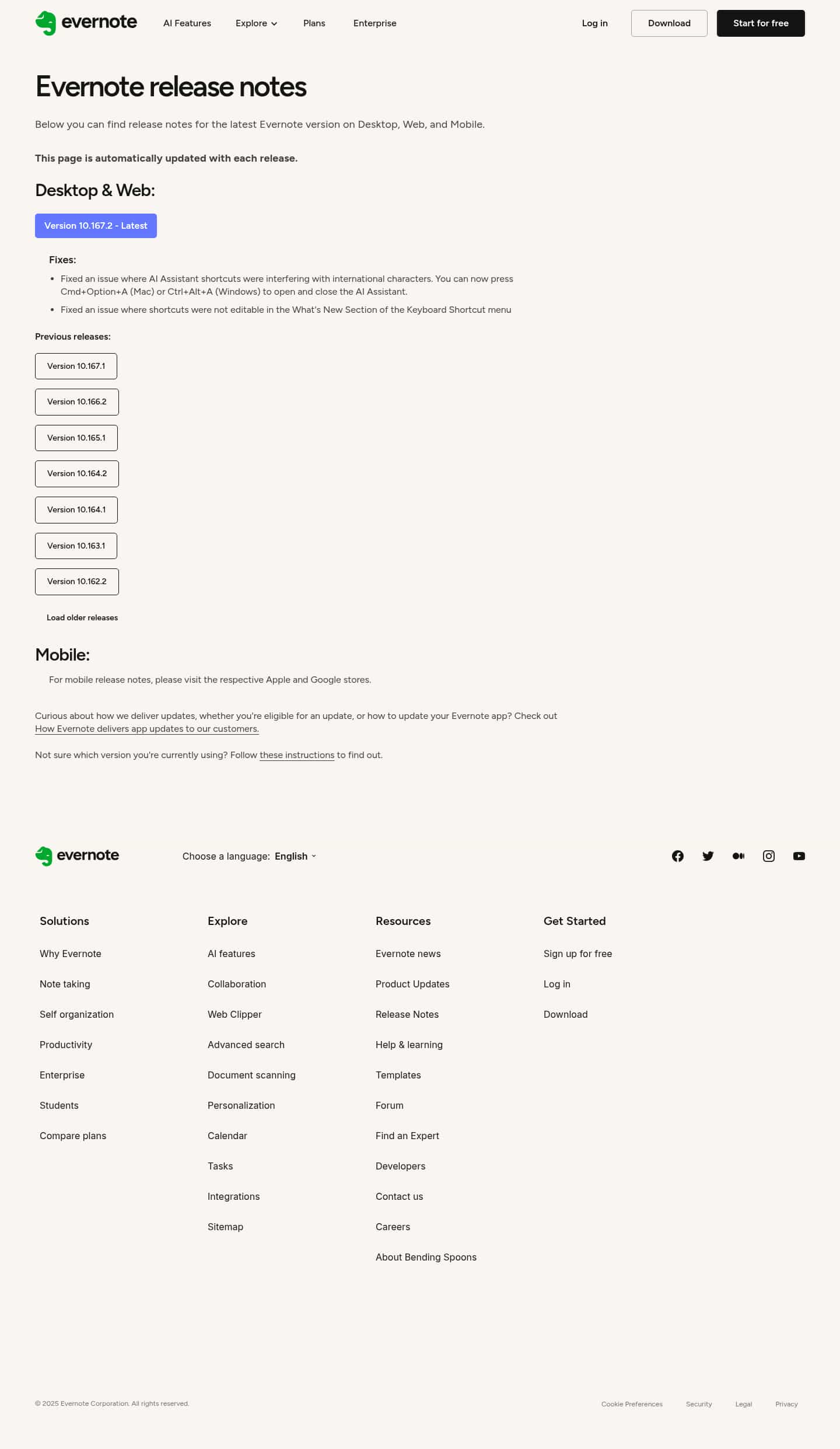 Latest website image capture