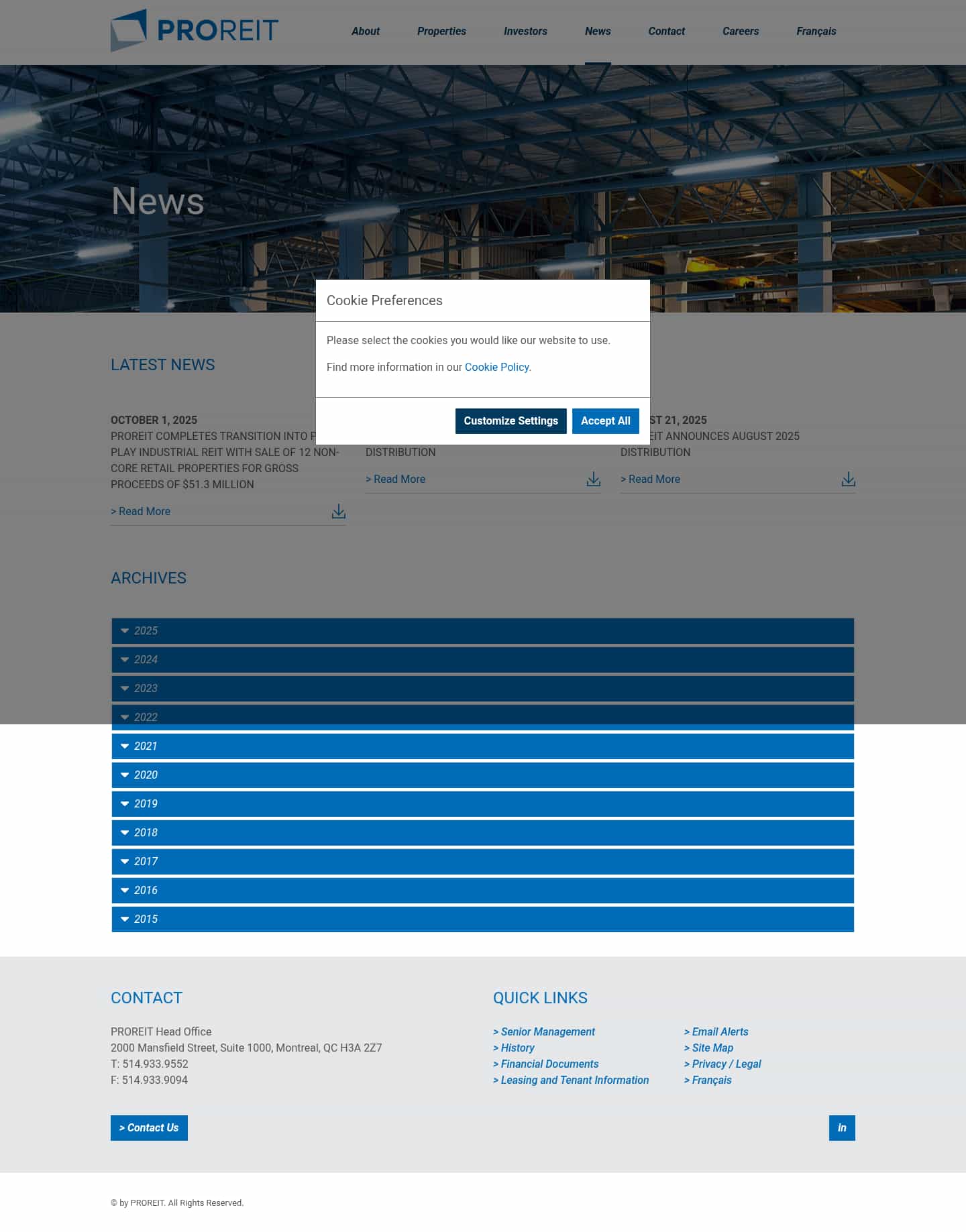 Latest website image capture