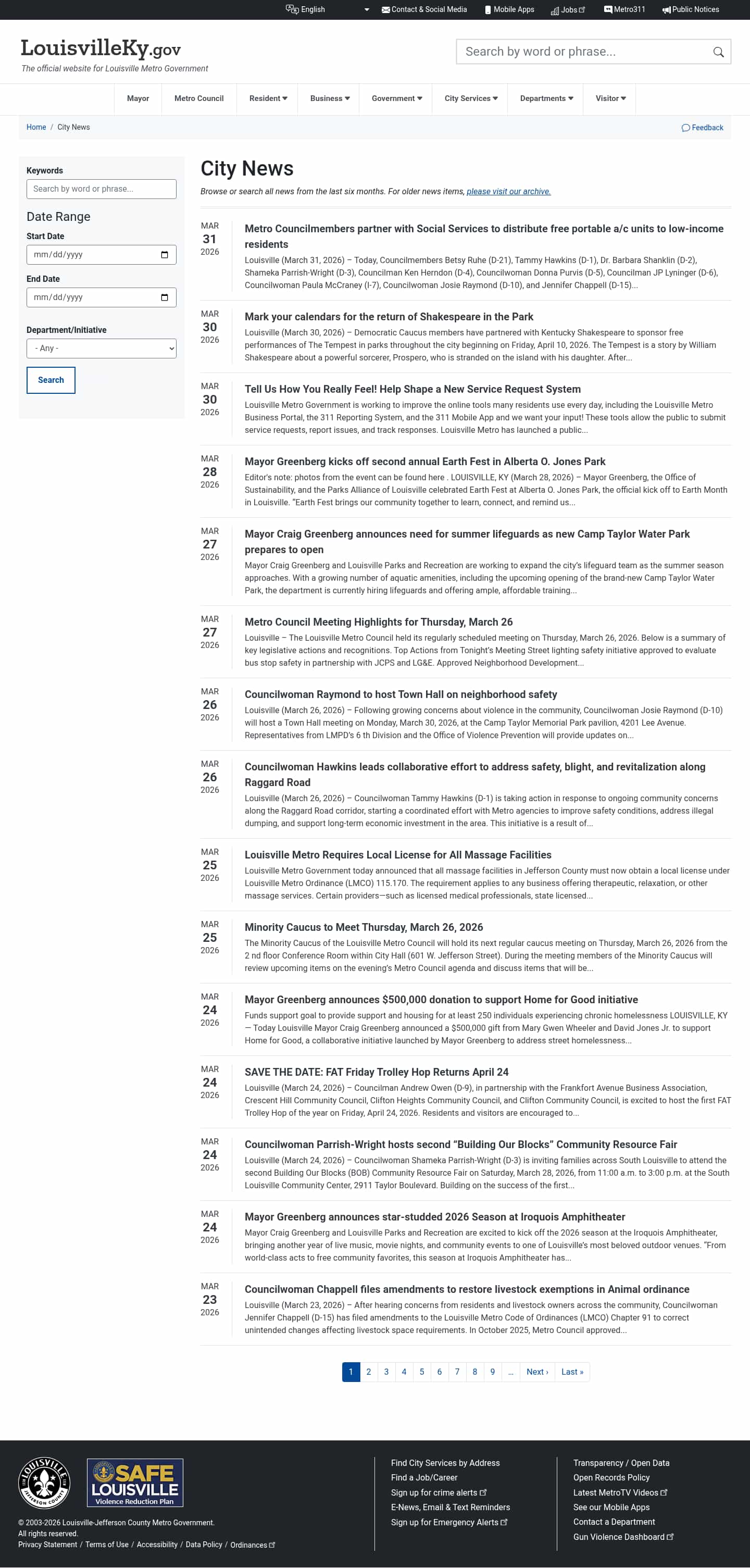 Latest website image capture