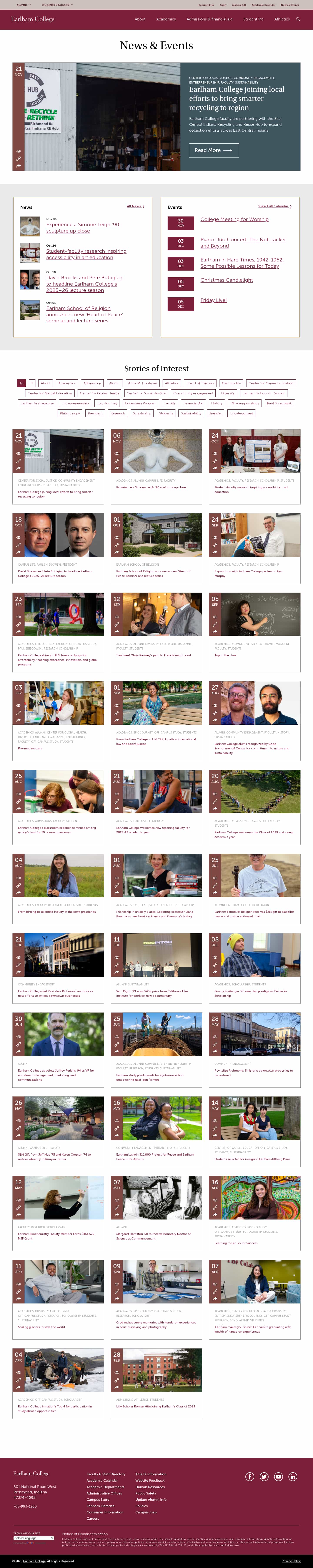 Latest website image capture