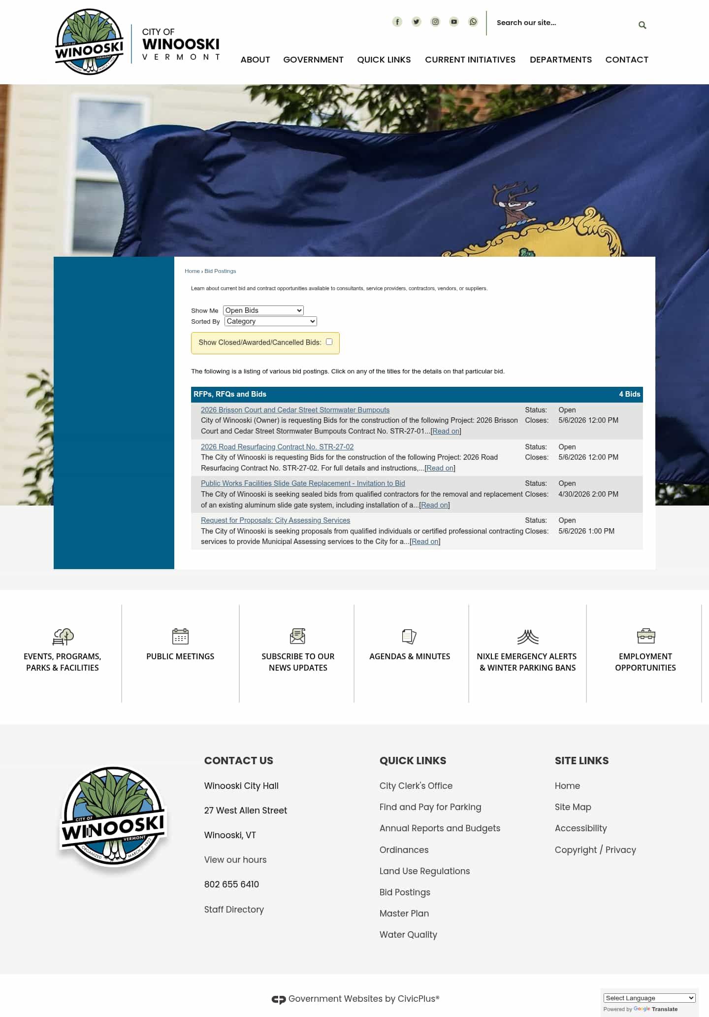 Latest website image capture