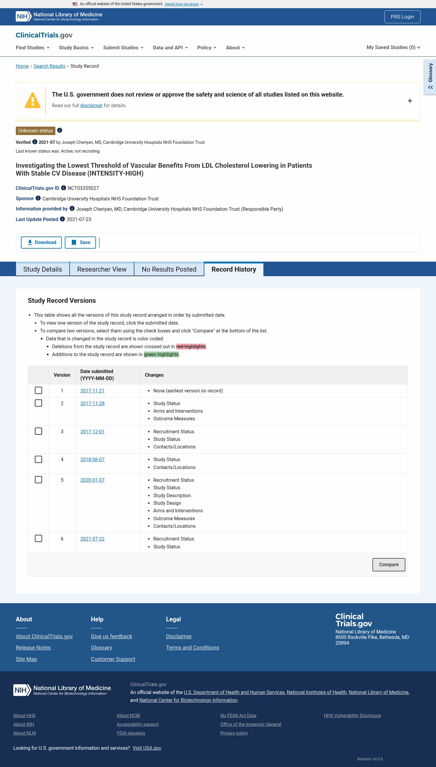 Latest website image capture