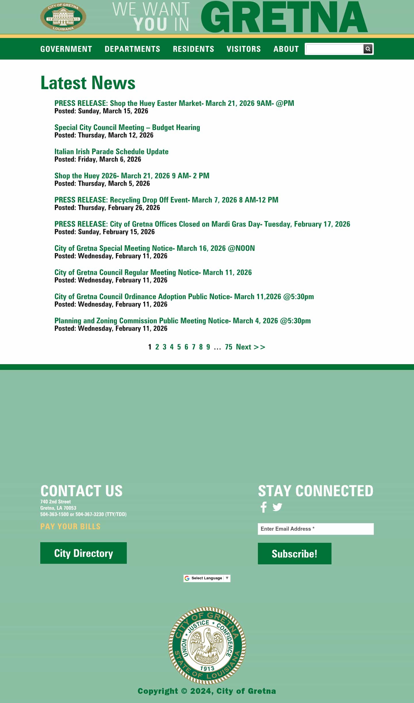 Latest website image capture