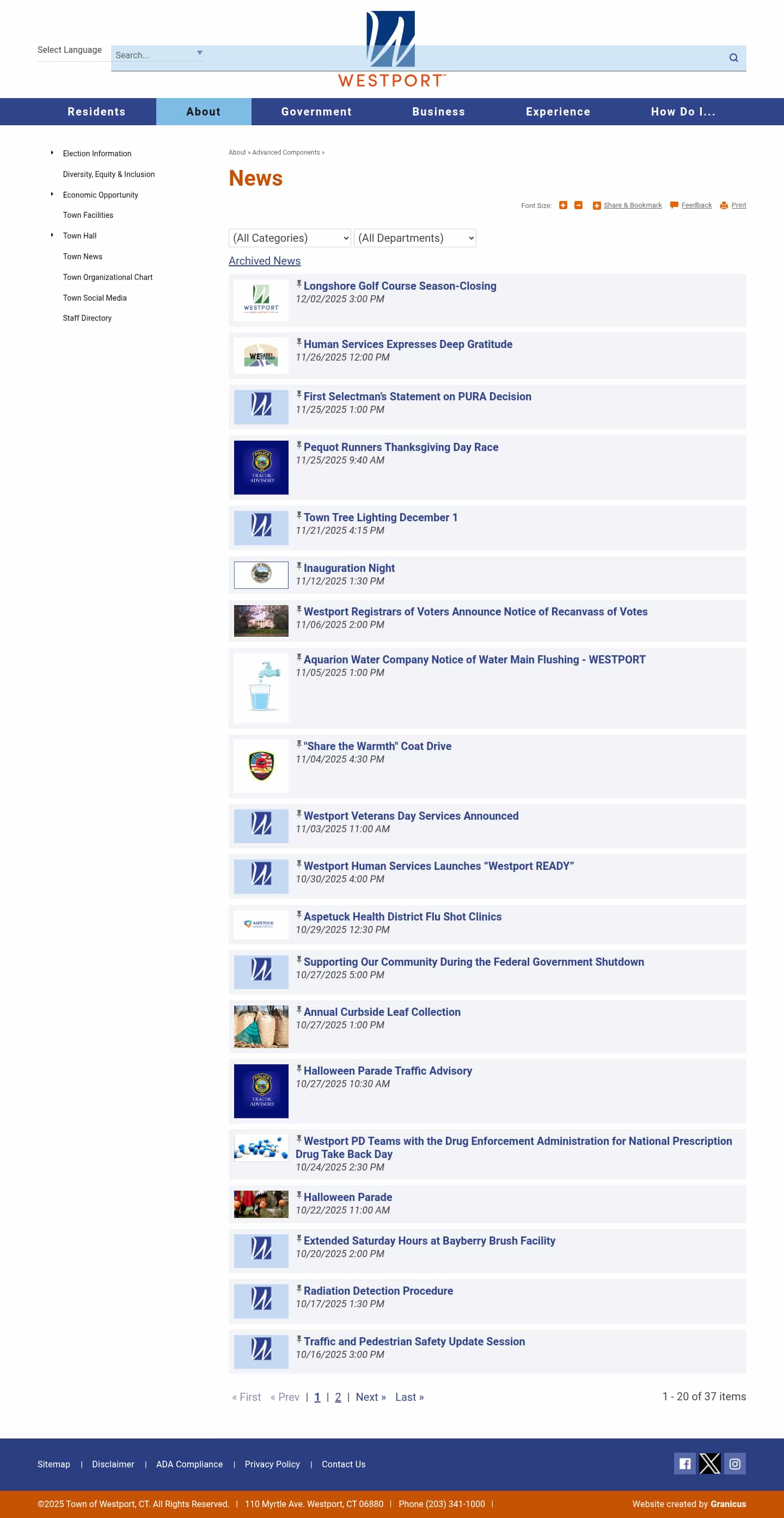 Latest website image capture