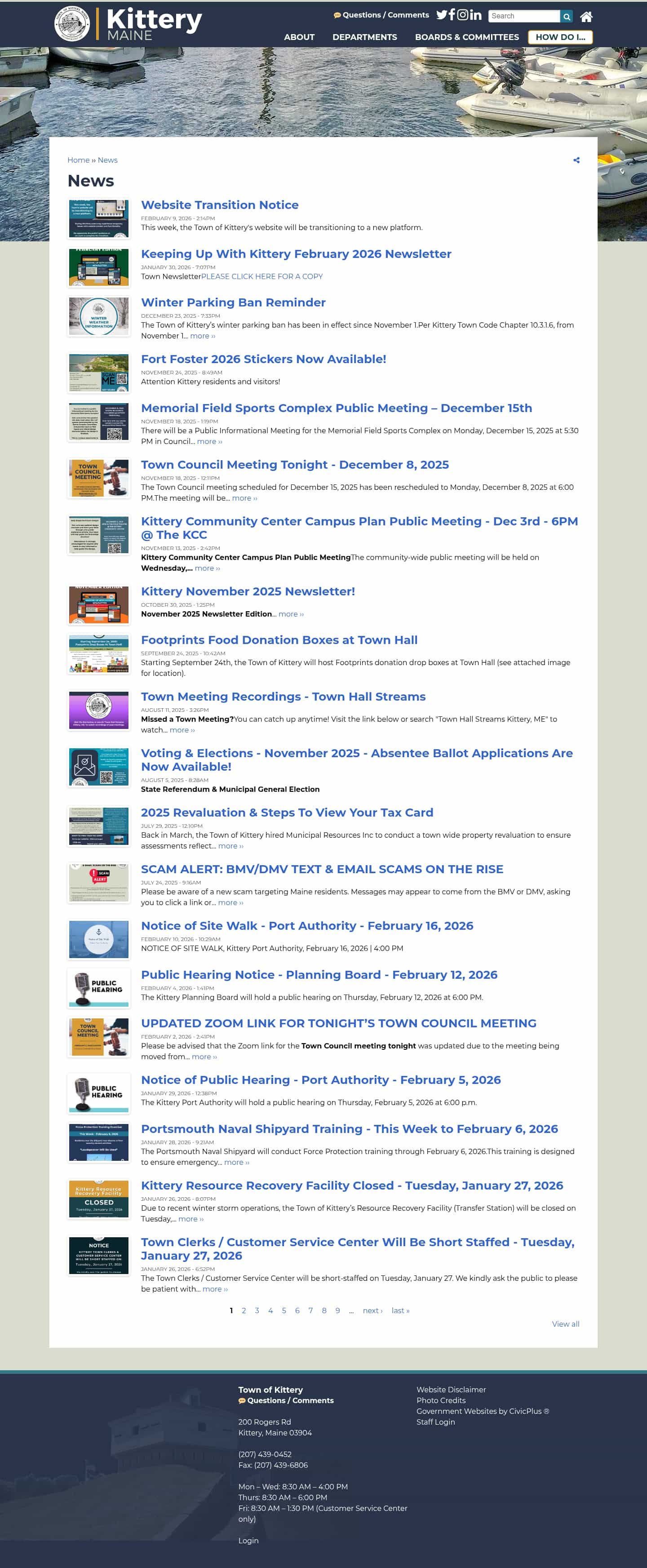 Latest website image capture