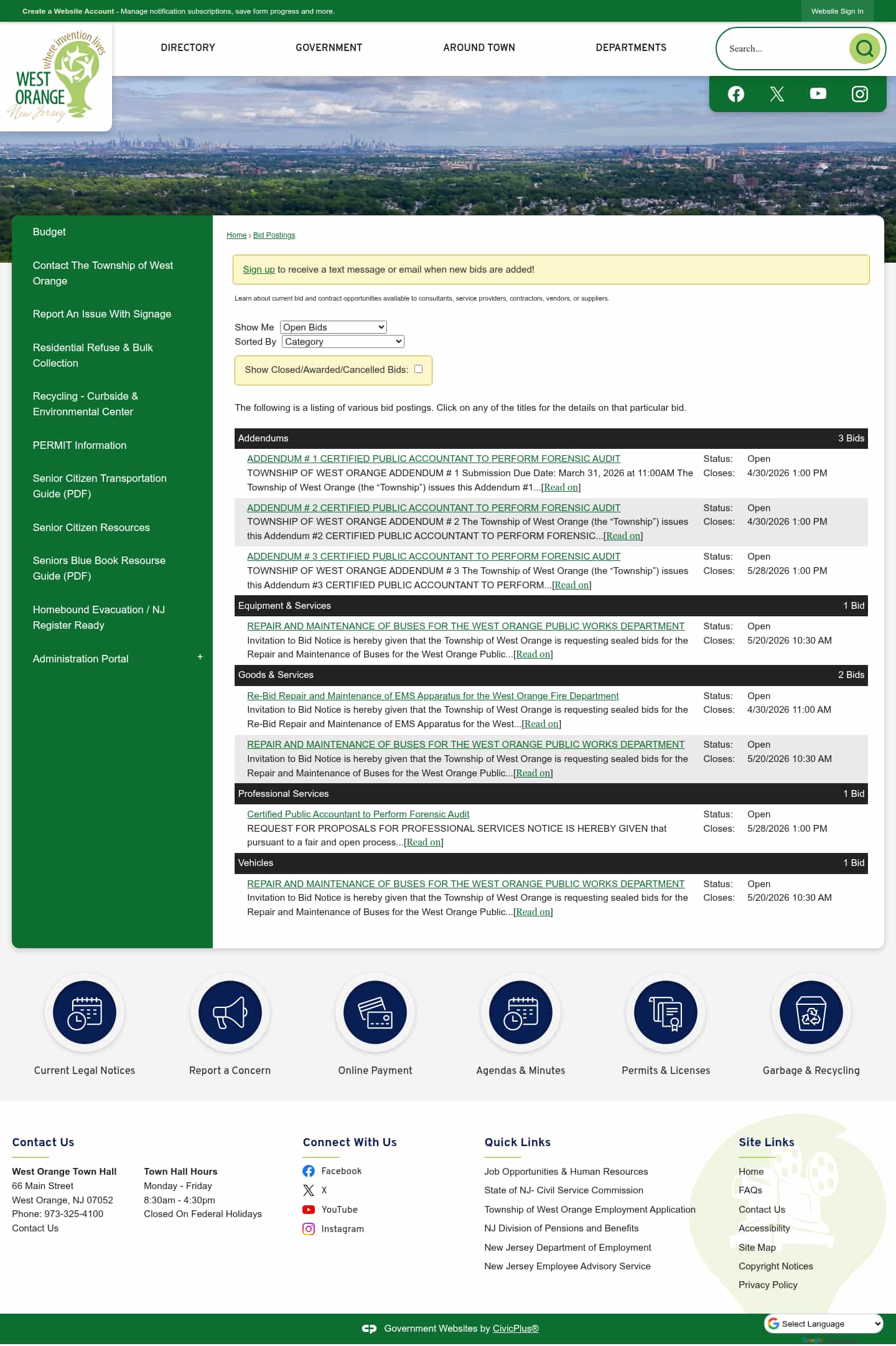 Latest website image capture