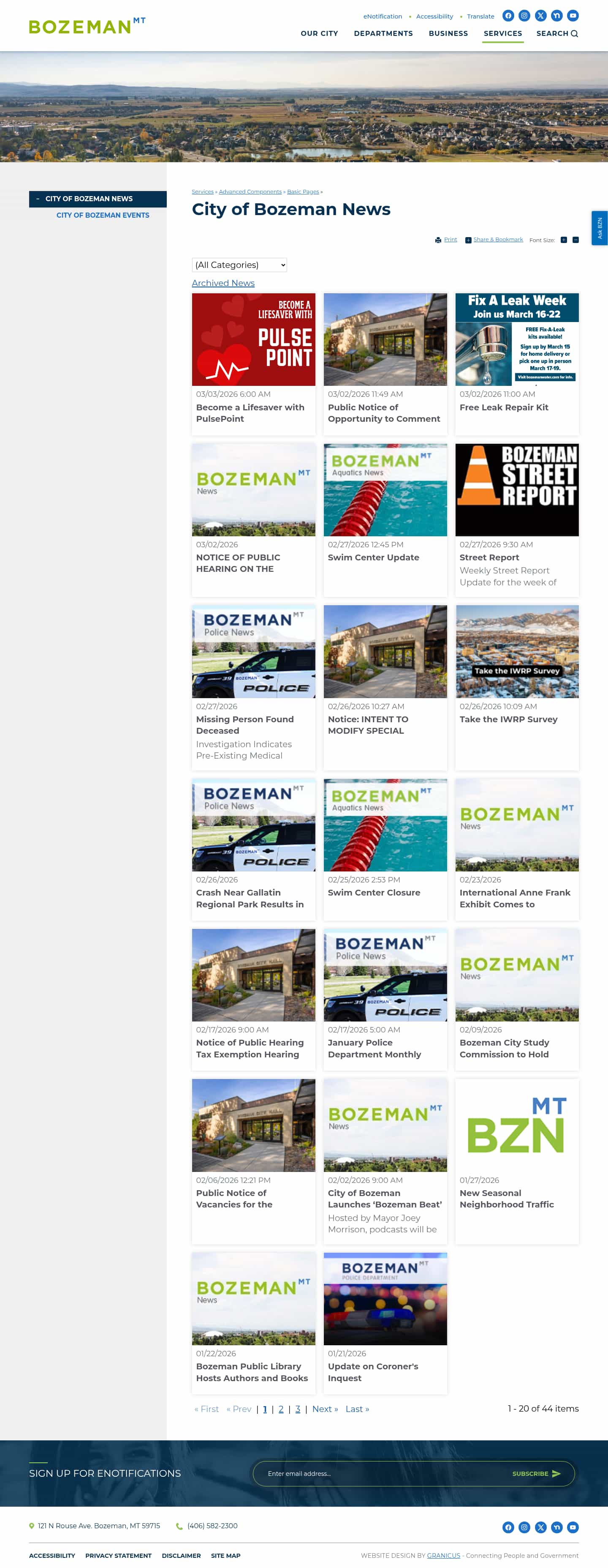 Latest website image capture