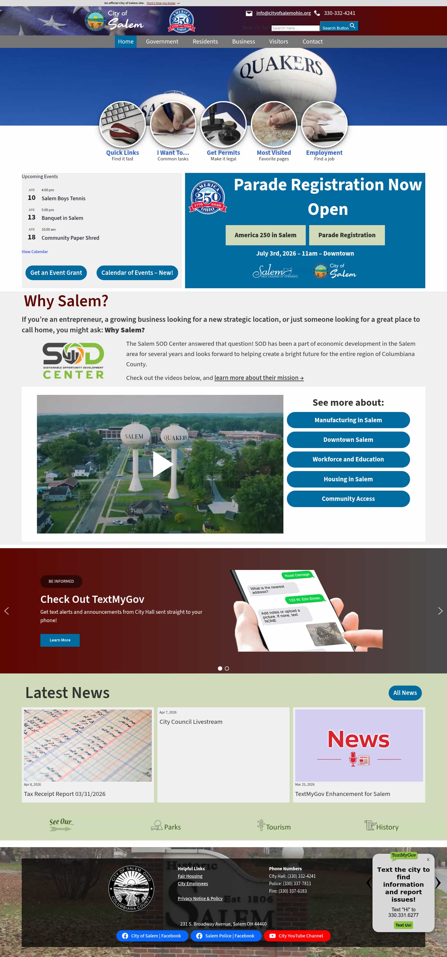 Latest website image capture