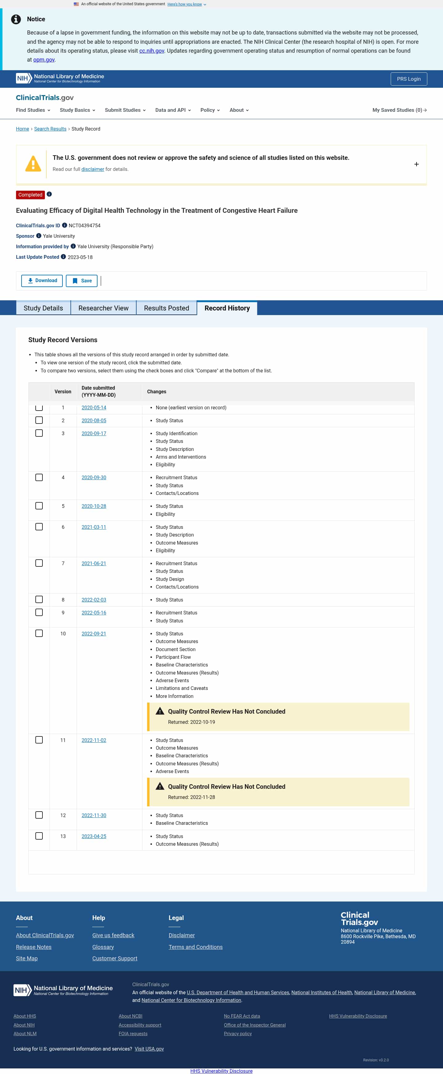 Latest website image capture