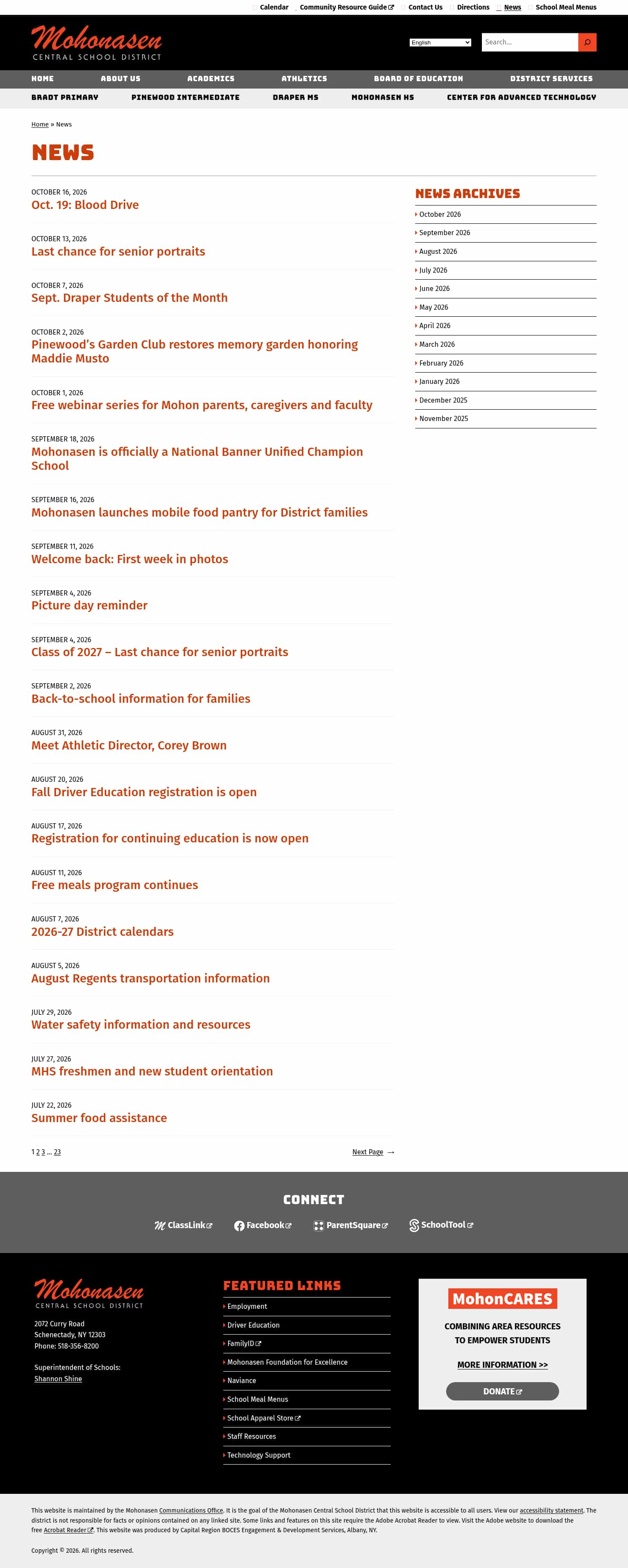 Latest website image capture