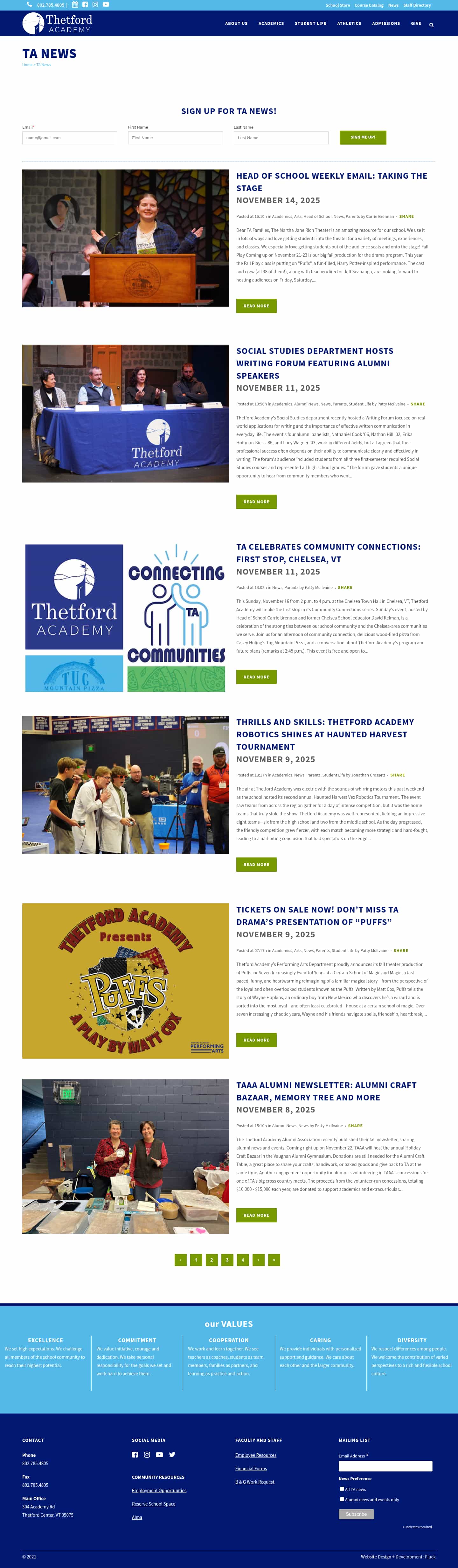 Latest website image capture