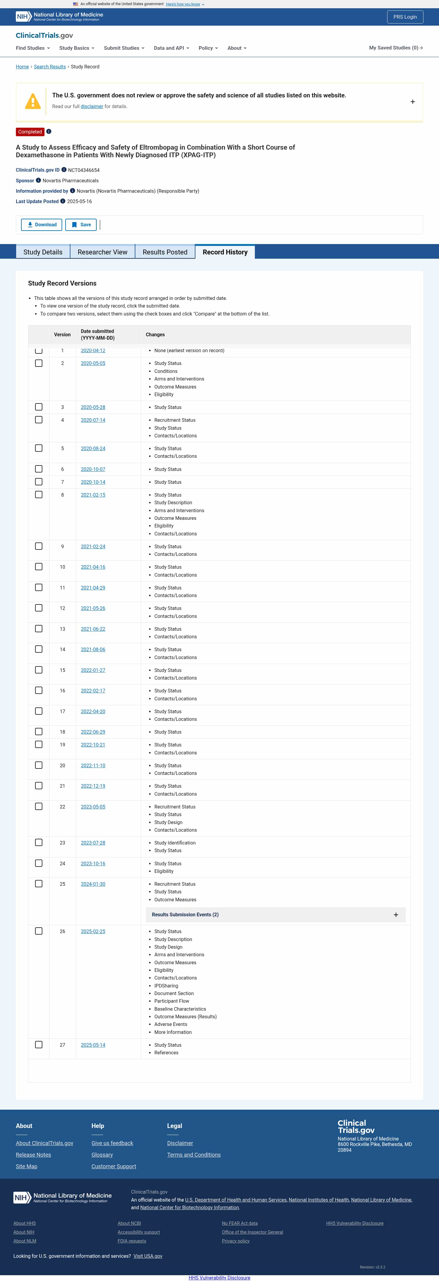 Latest website image capture