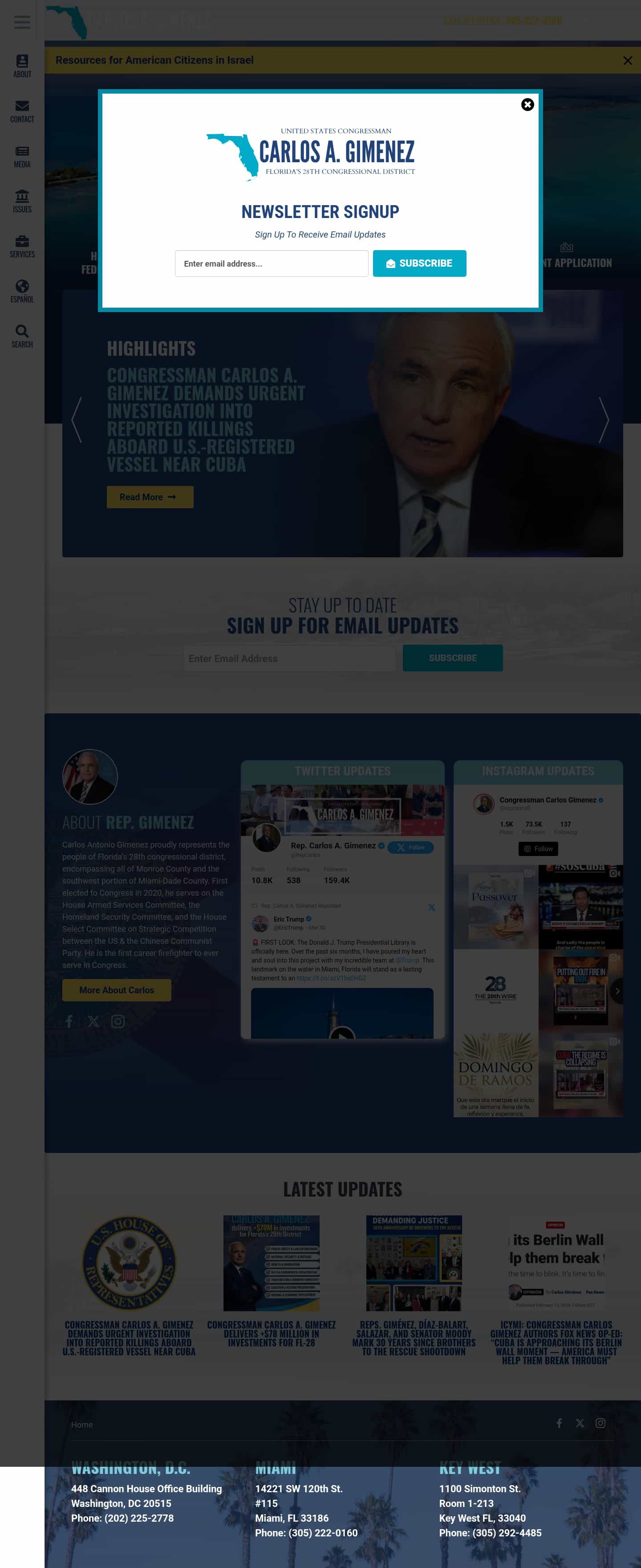 Latest website image capture