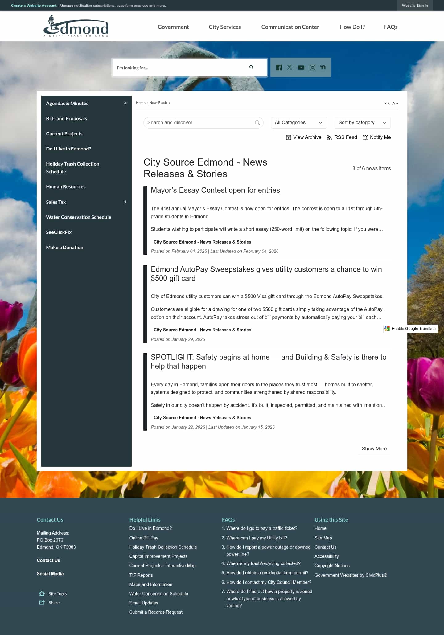 Latest website image capture