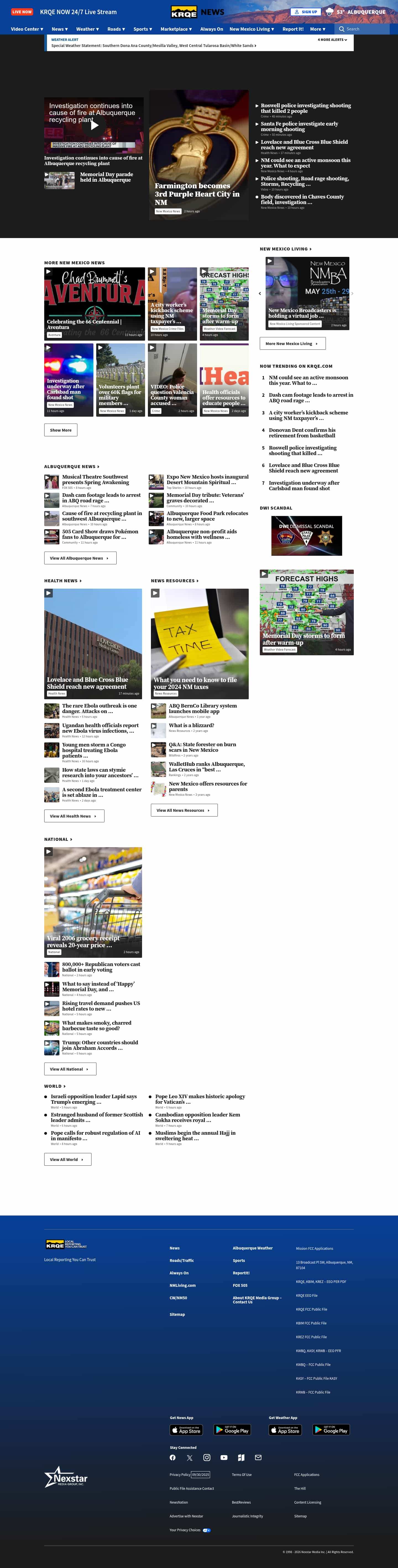 Latest website image capture
