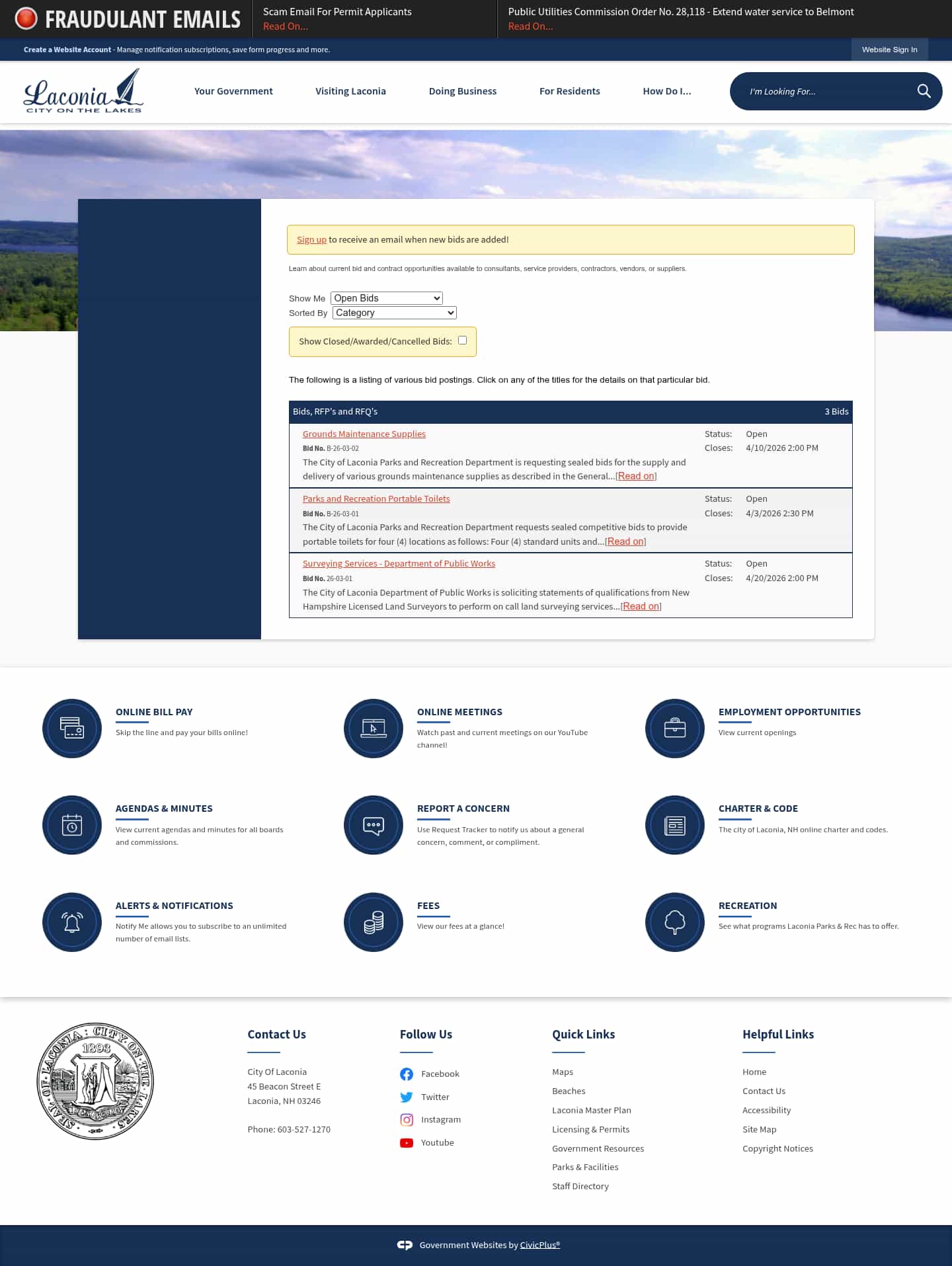 Latest website image capture