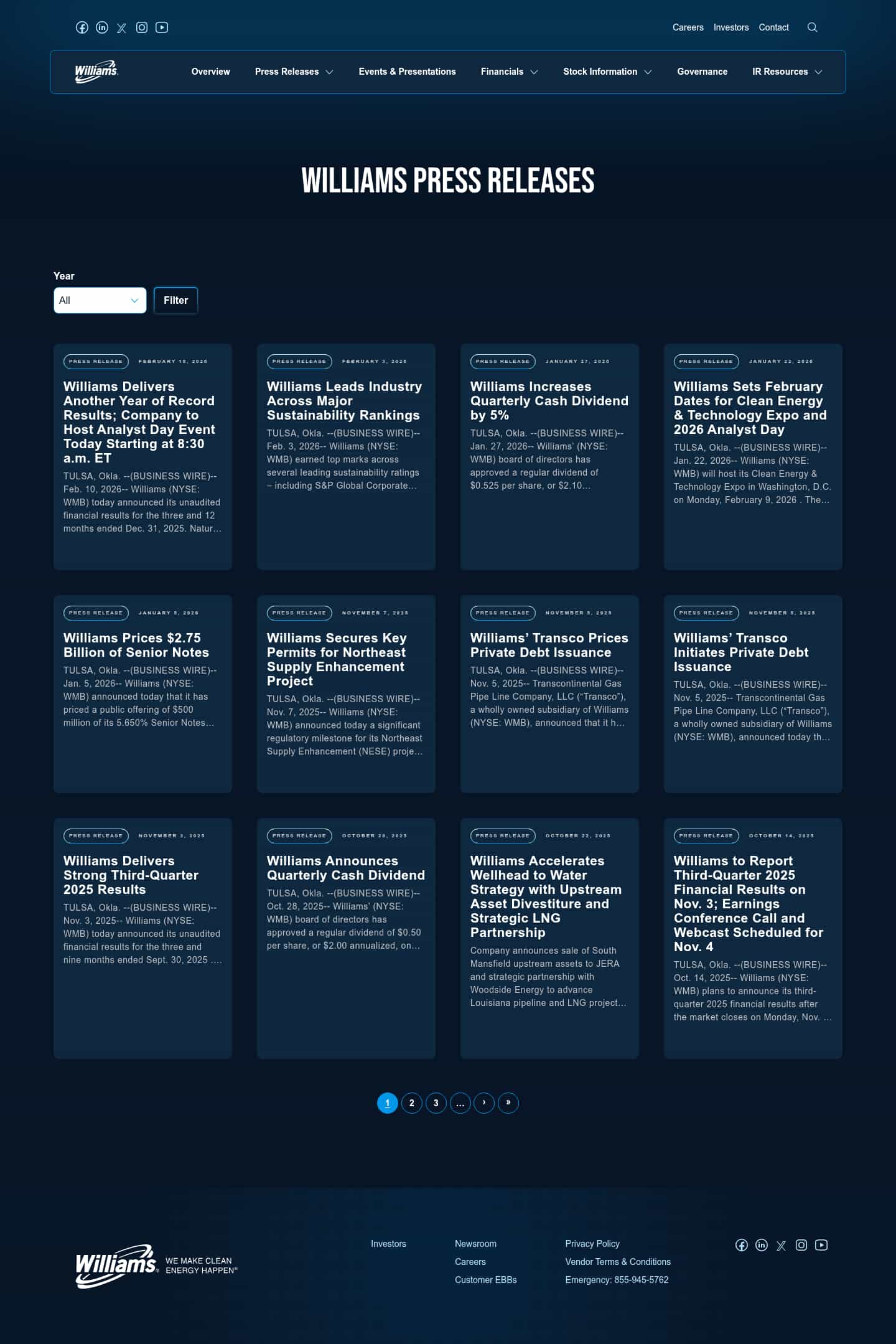 Latest website image capture