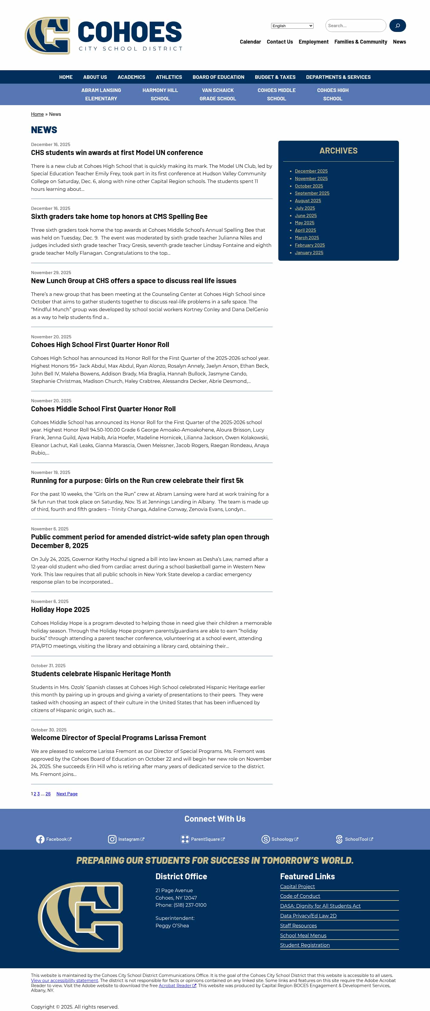 Latest website image capture