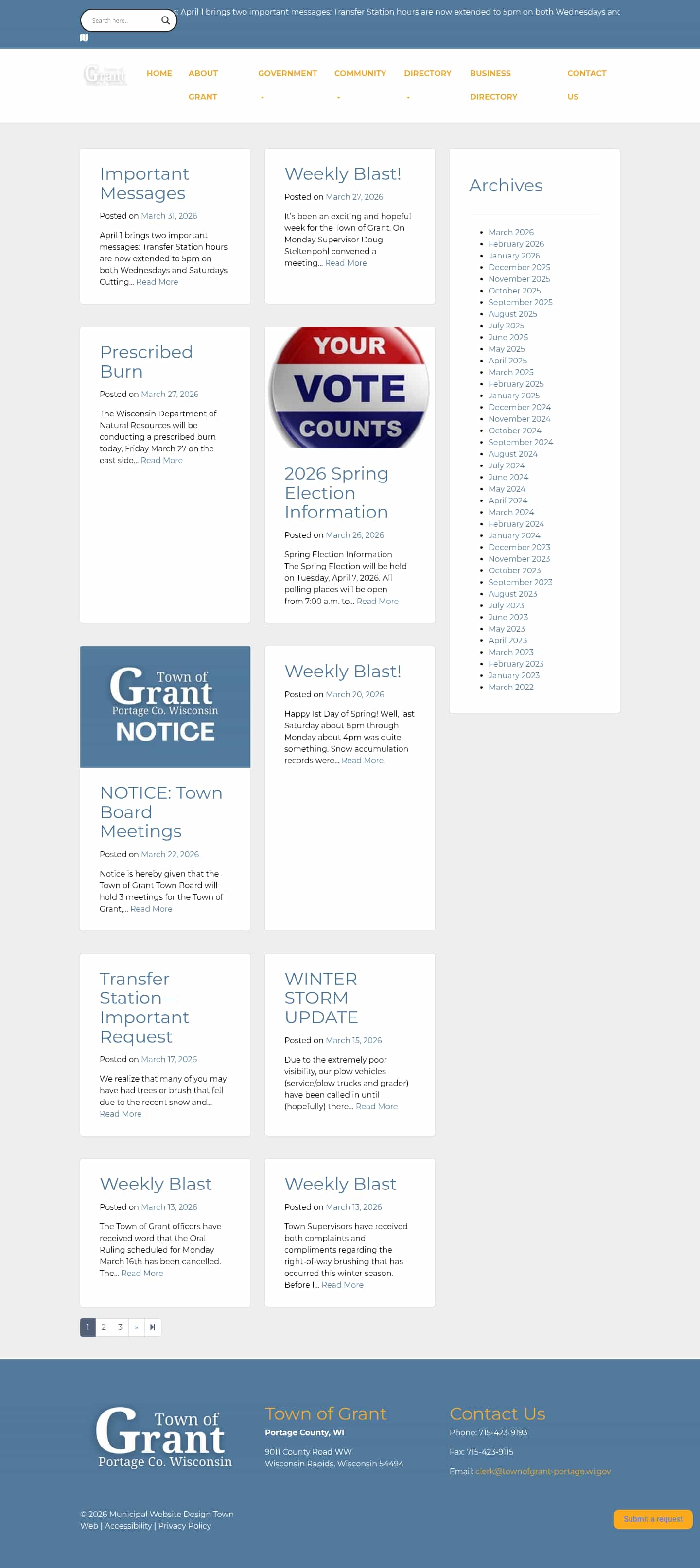 Latest website image capture