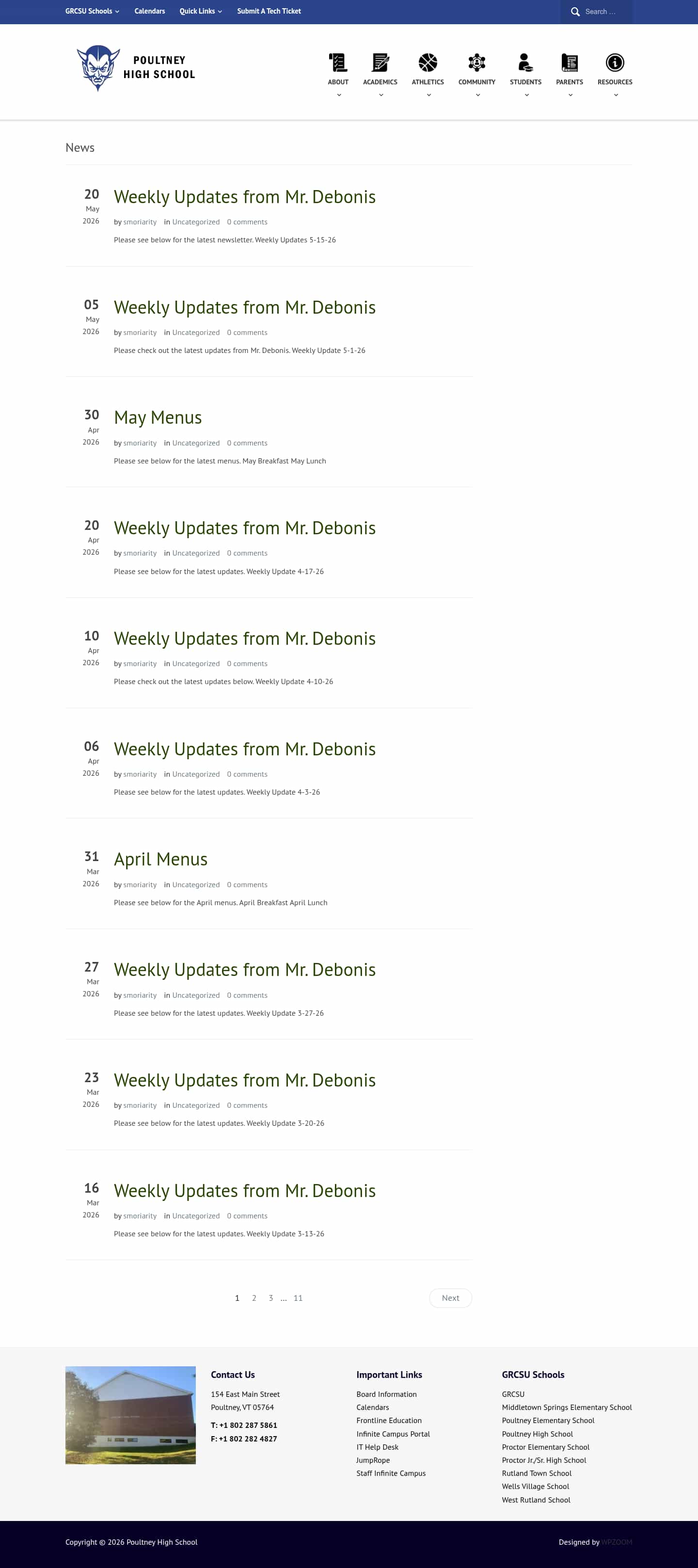 Latest website image capture