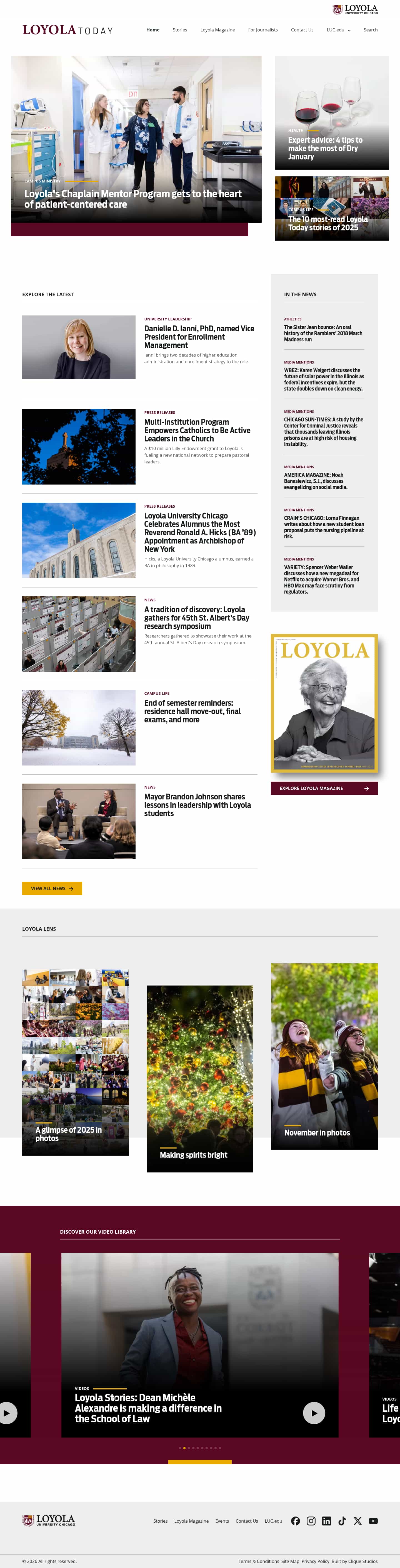 Latest website image capture