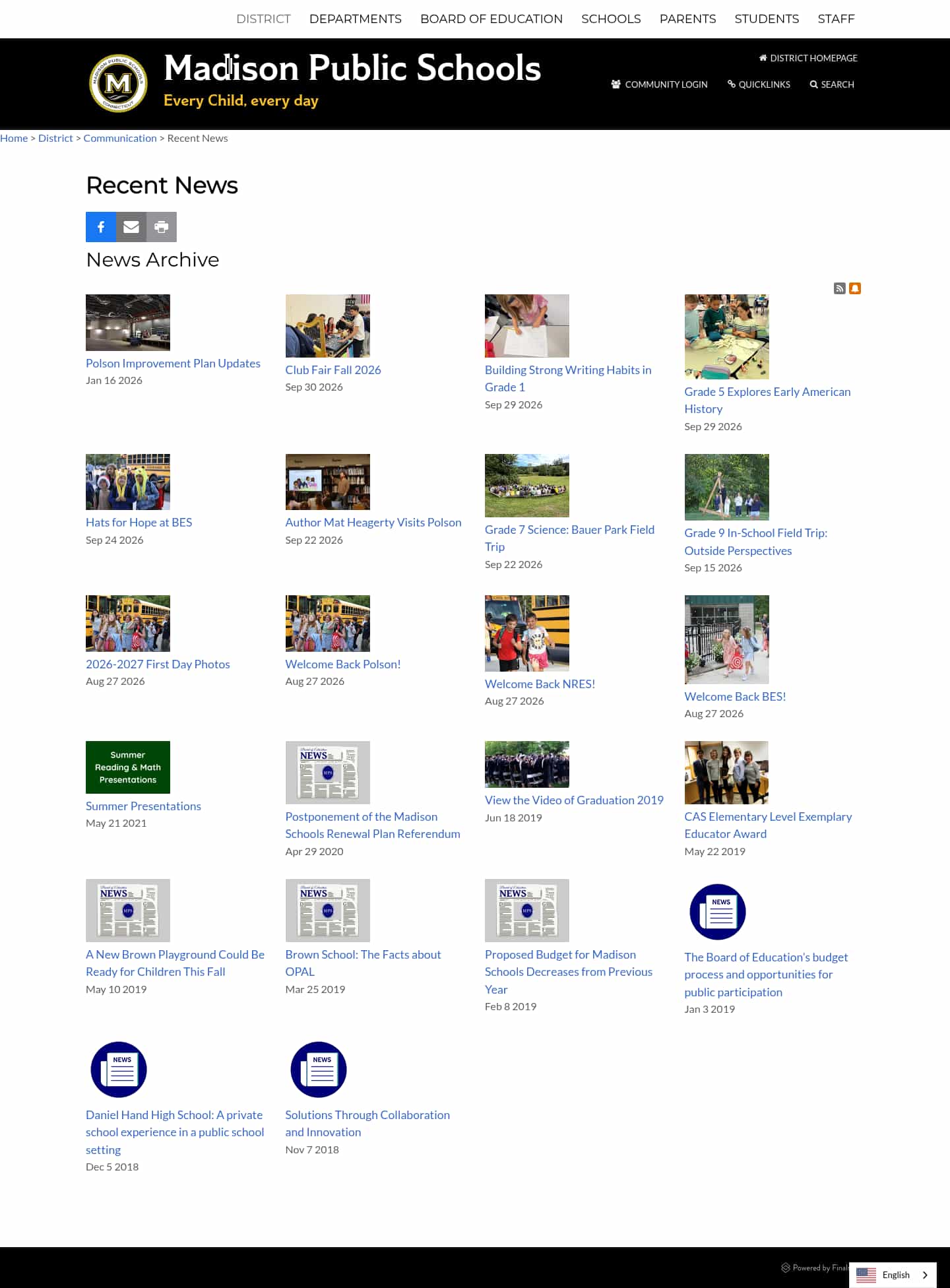 Latest website image capture