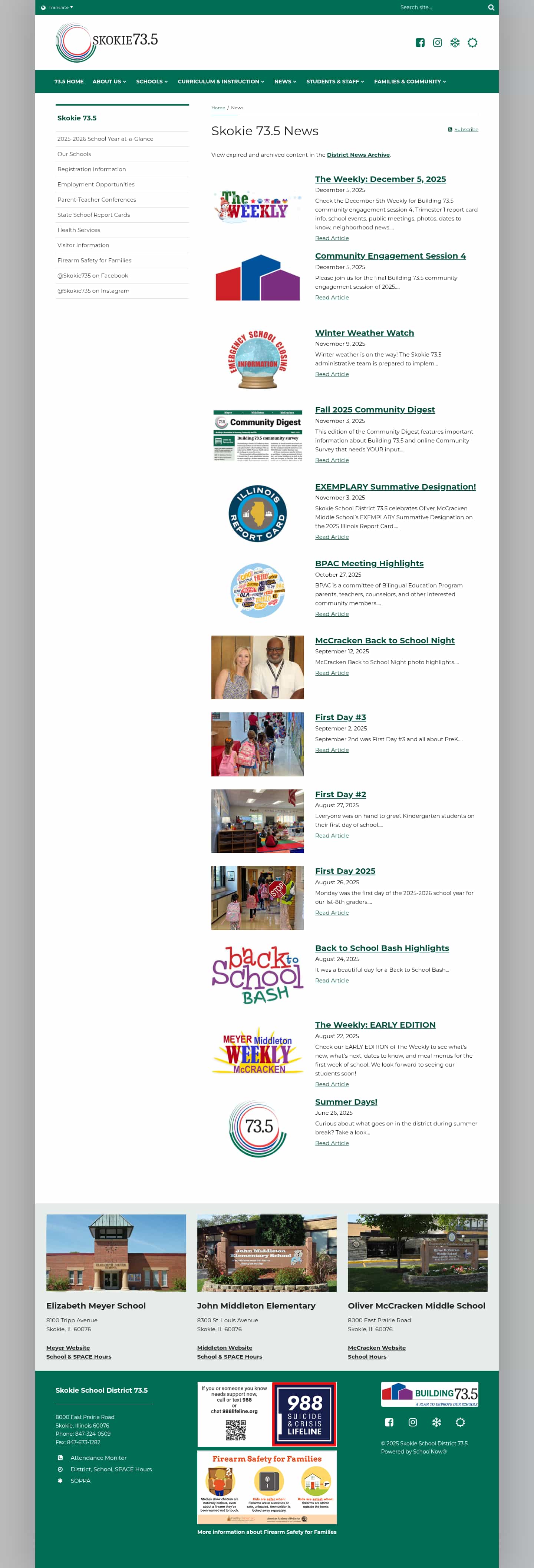 Latest website image capture