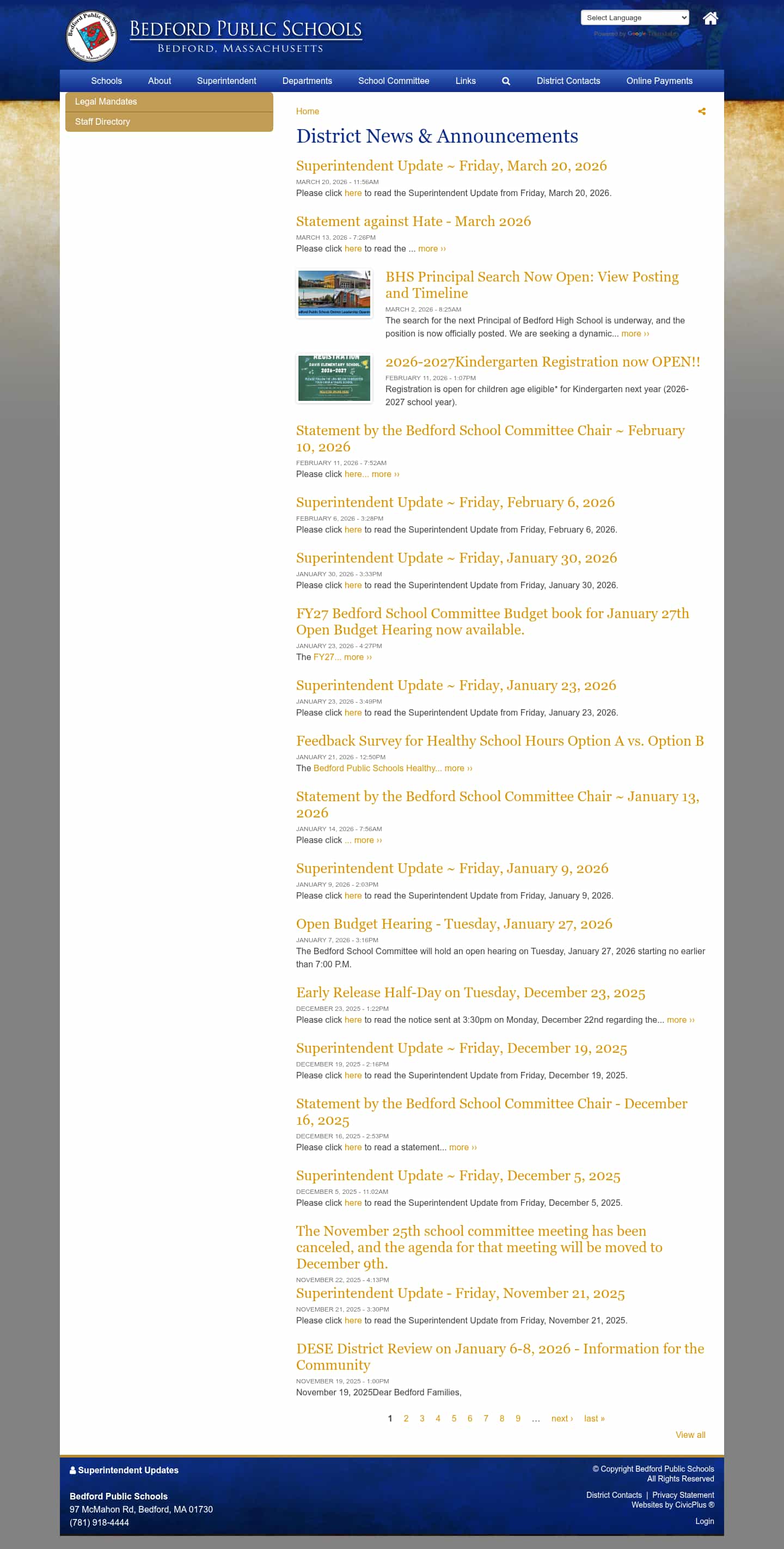 Latest website image capture