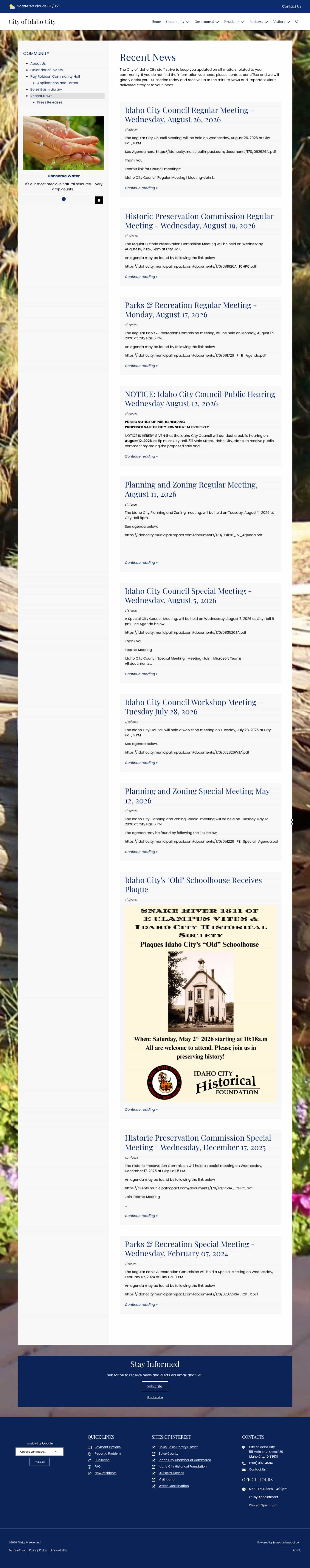 Latest website image capture
