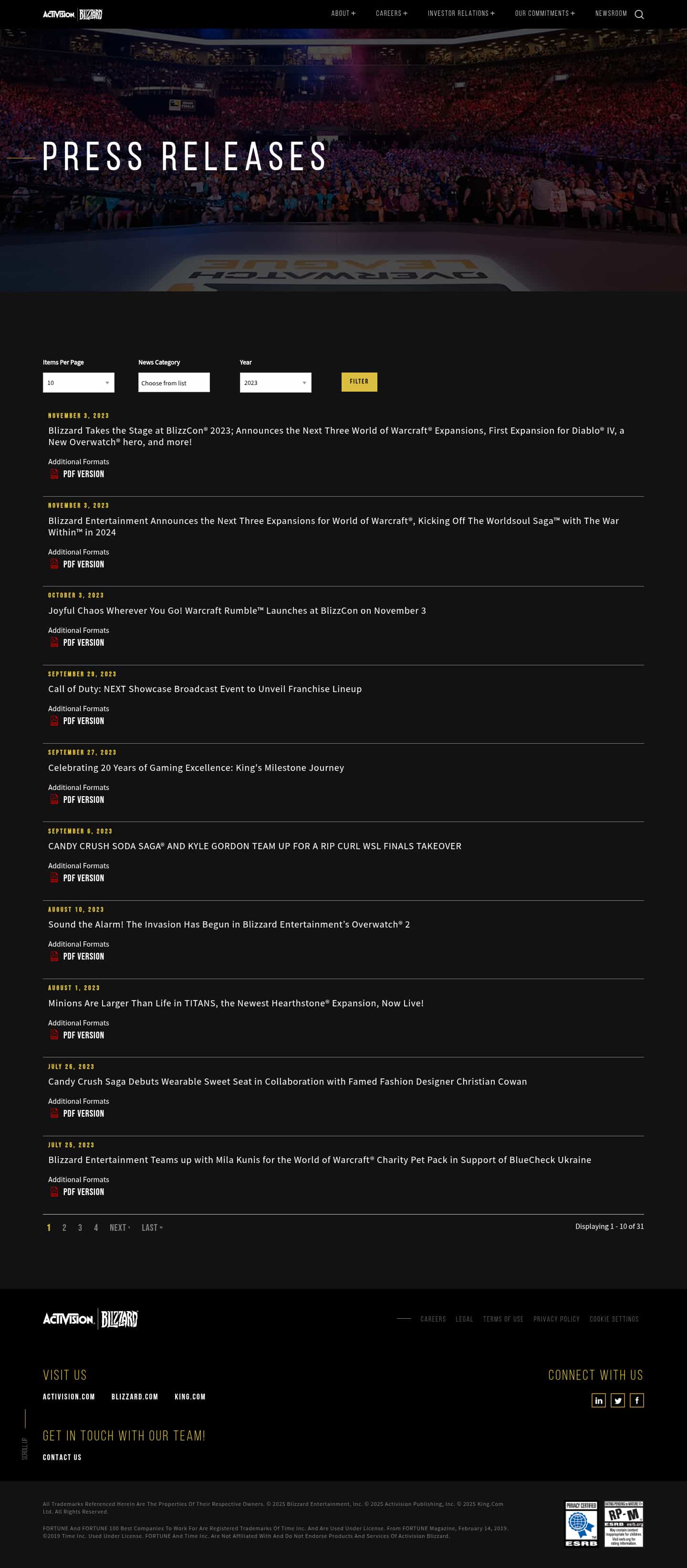 Latest website image capture