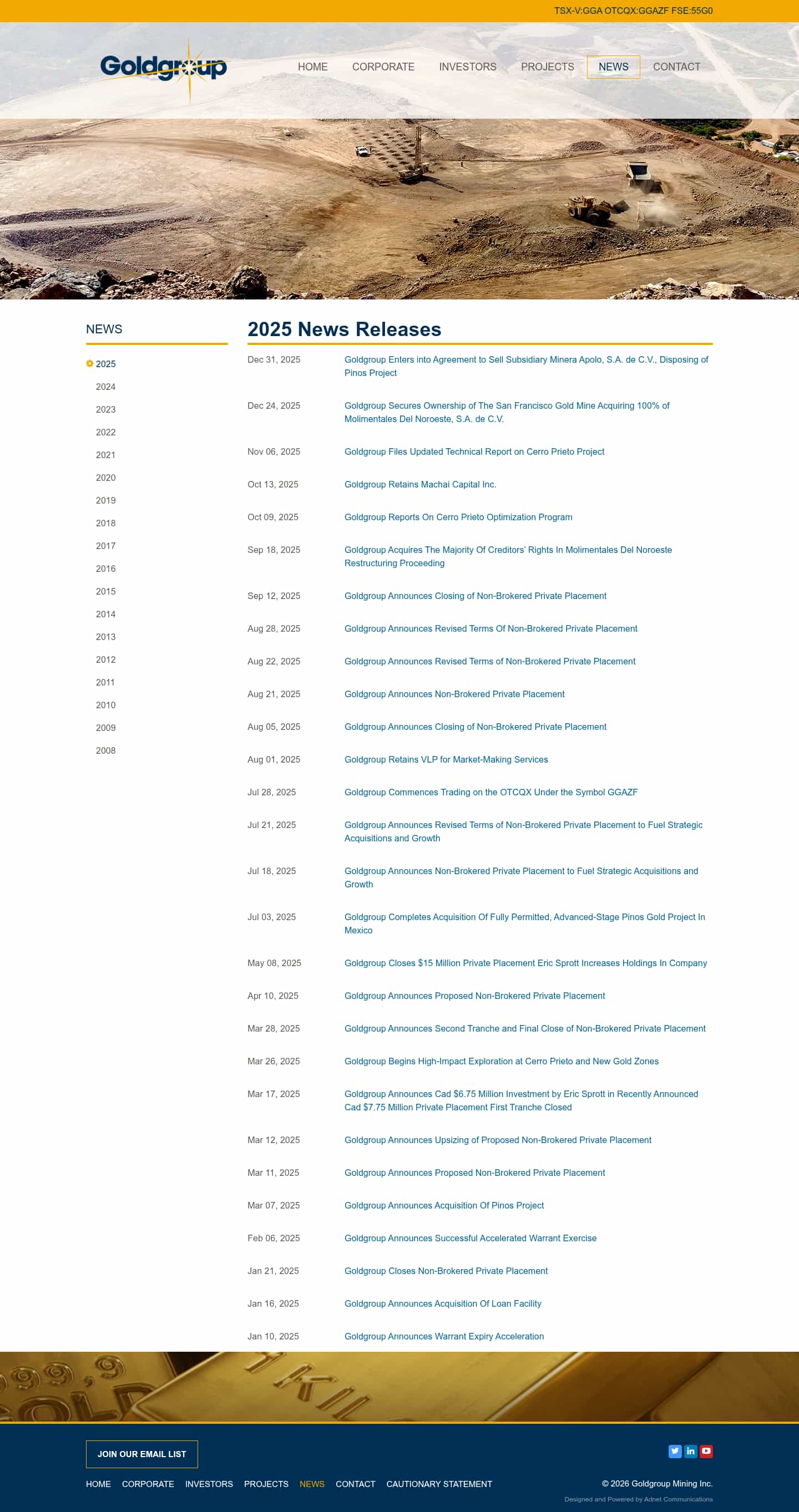 Latest website image capture